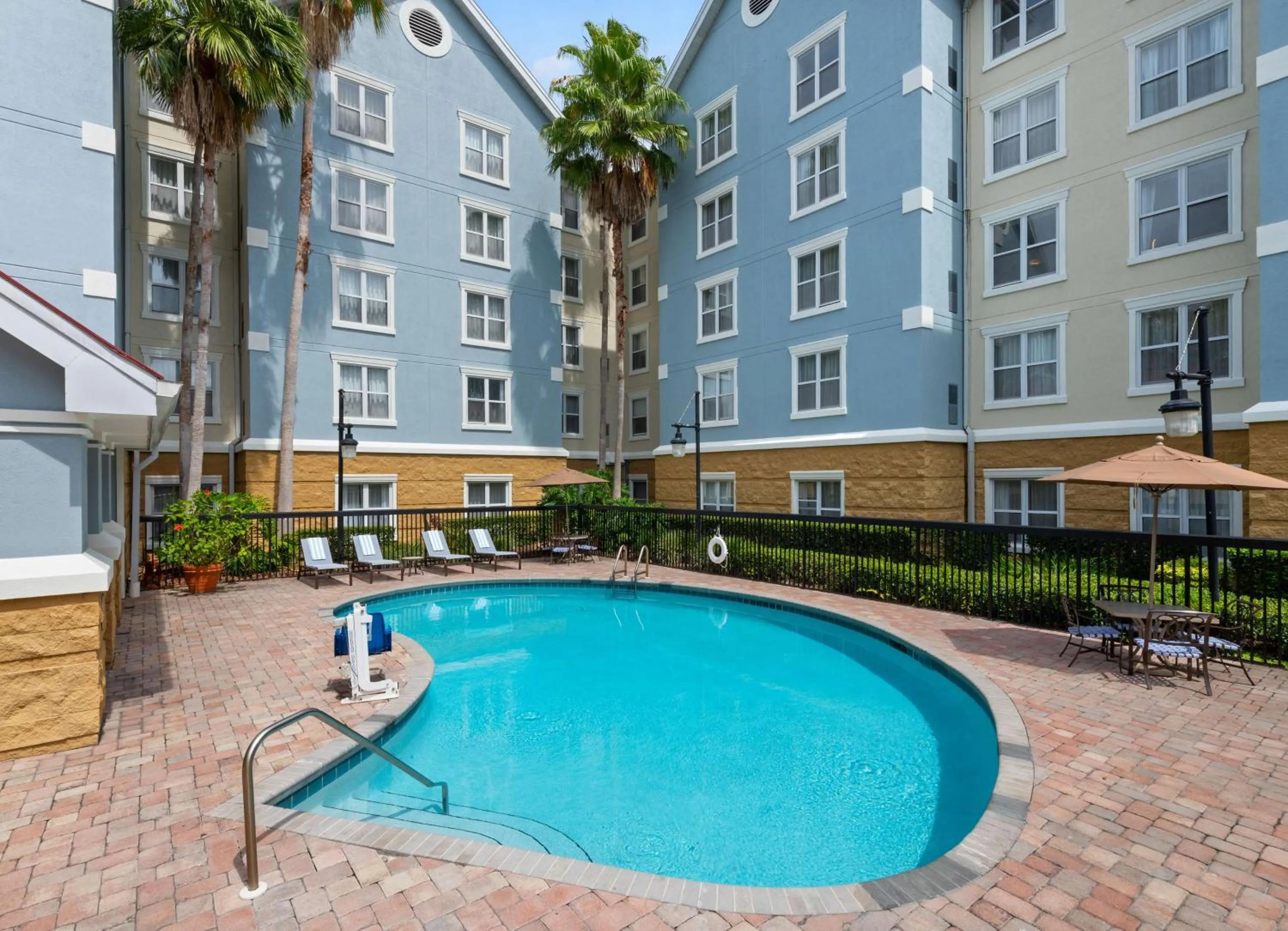 Pool view in Homewood Suites by Hilton Lake Mary Orlando North