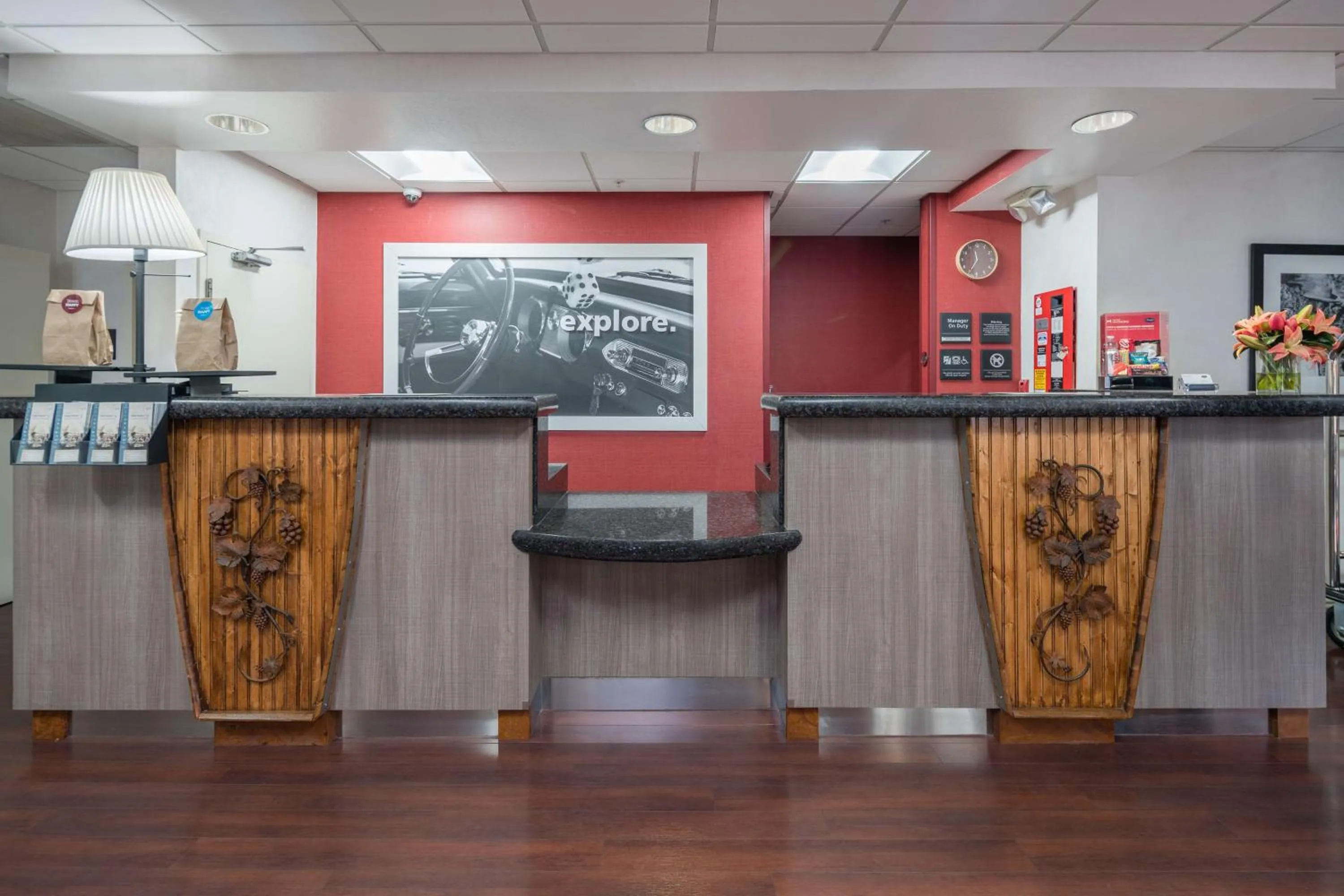 Lobby or reception in Hampton Inn Livermore