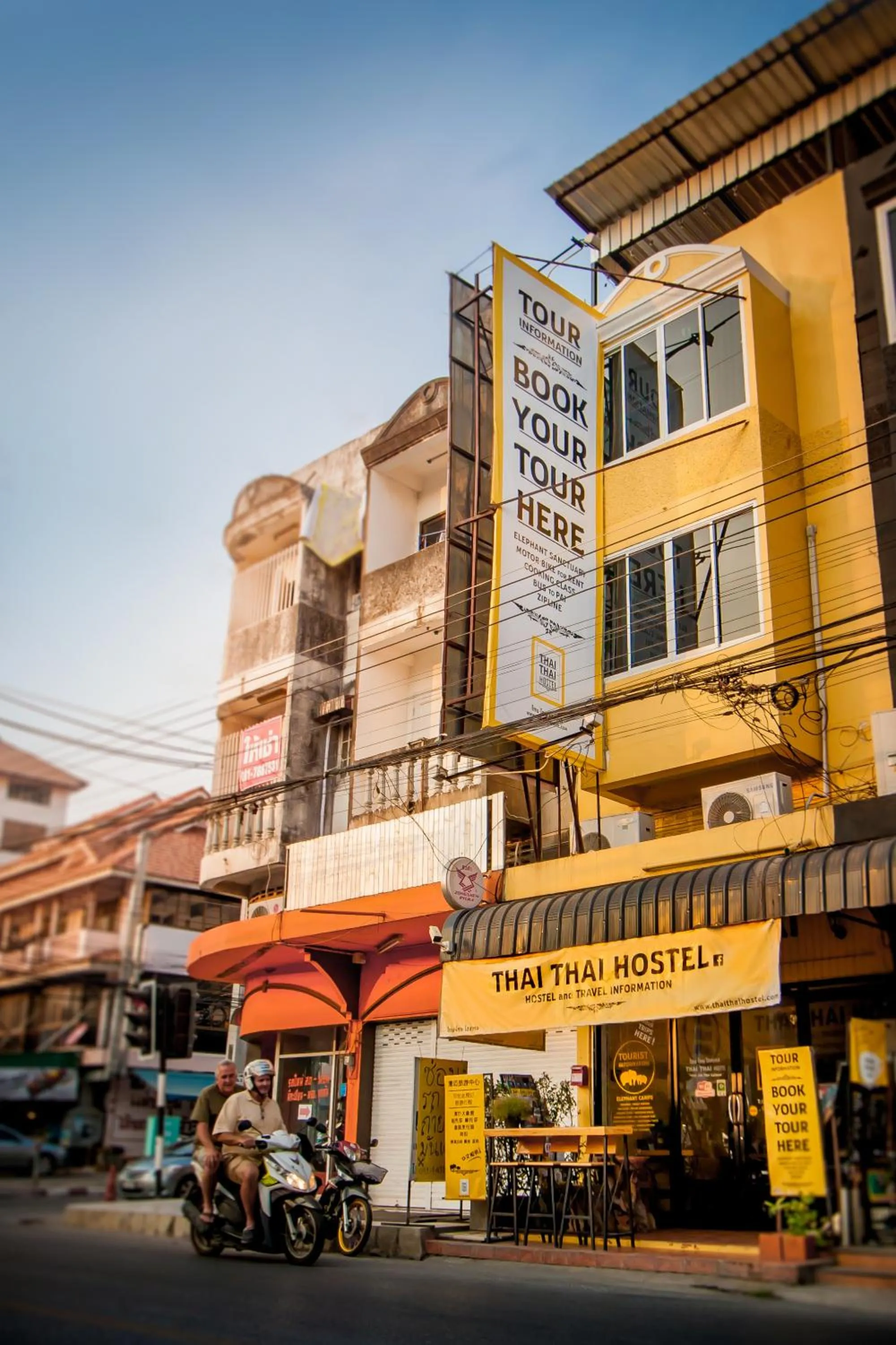 Property building in Thai Thai Hostel