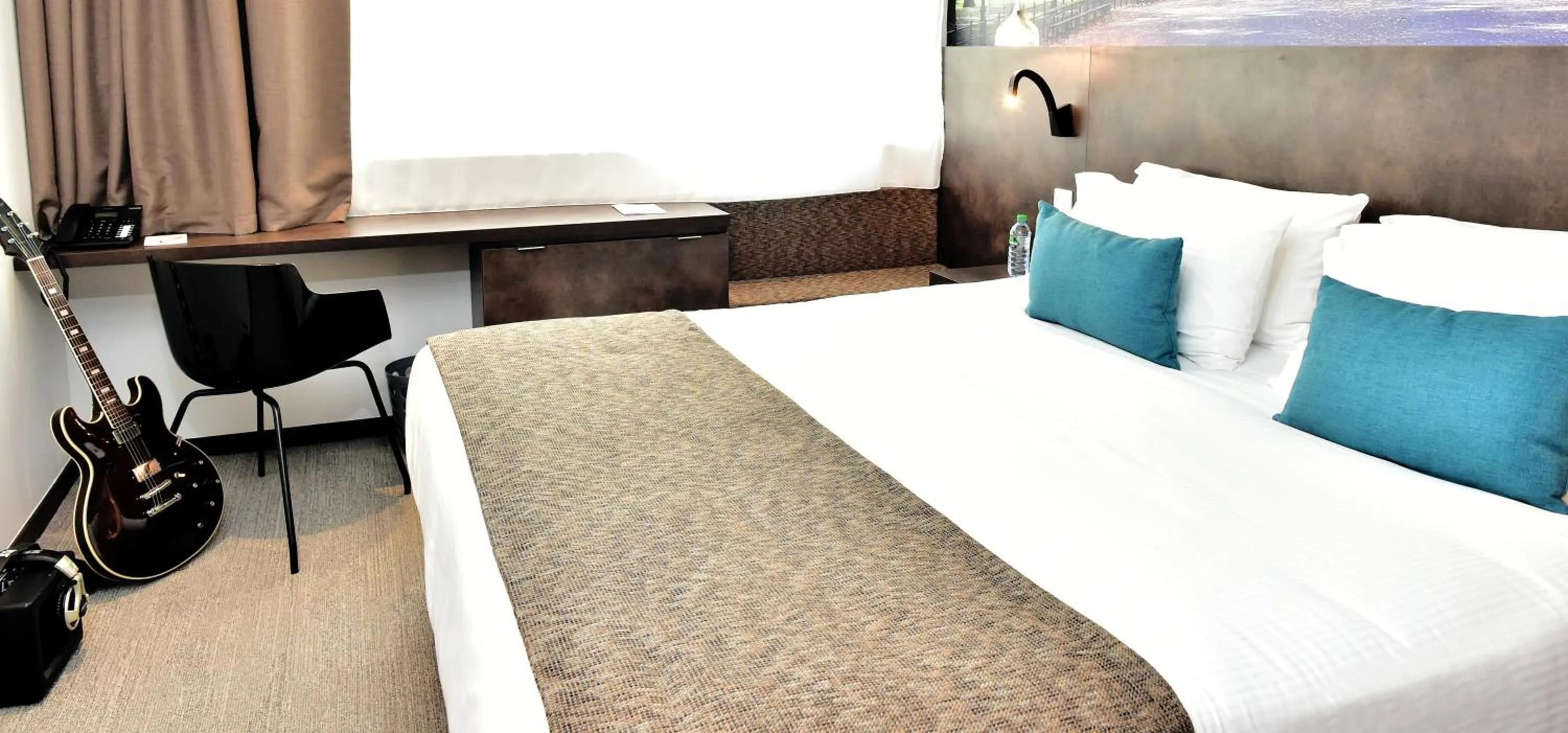 Bedroom, Bed in Central Park Hôtel & Spa