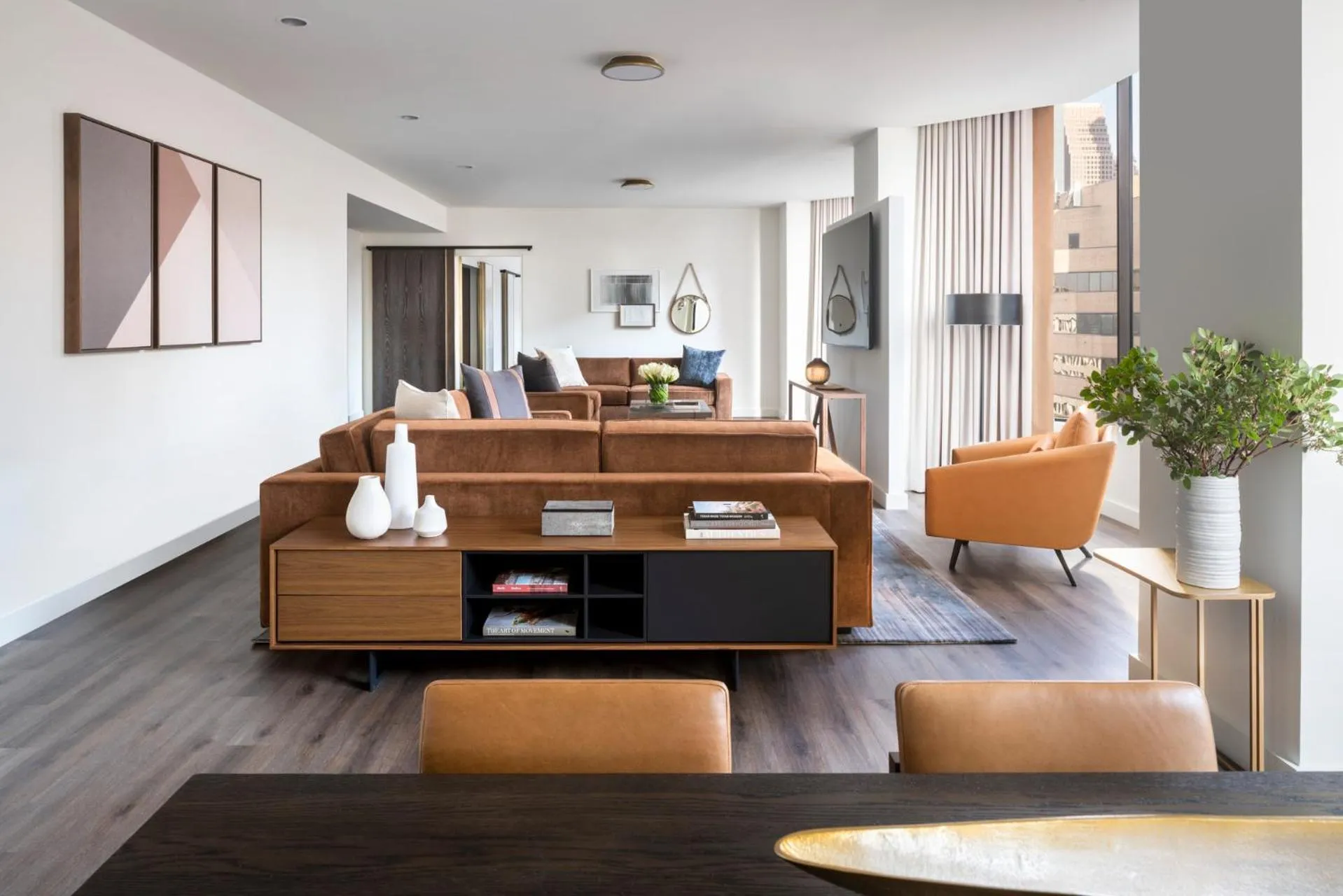 Living room in Four Seasons Hotel Houston