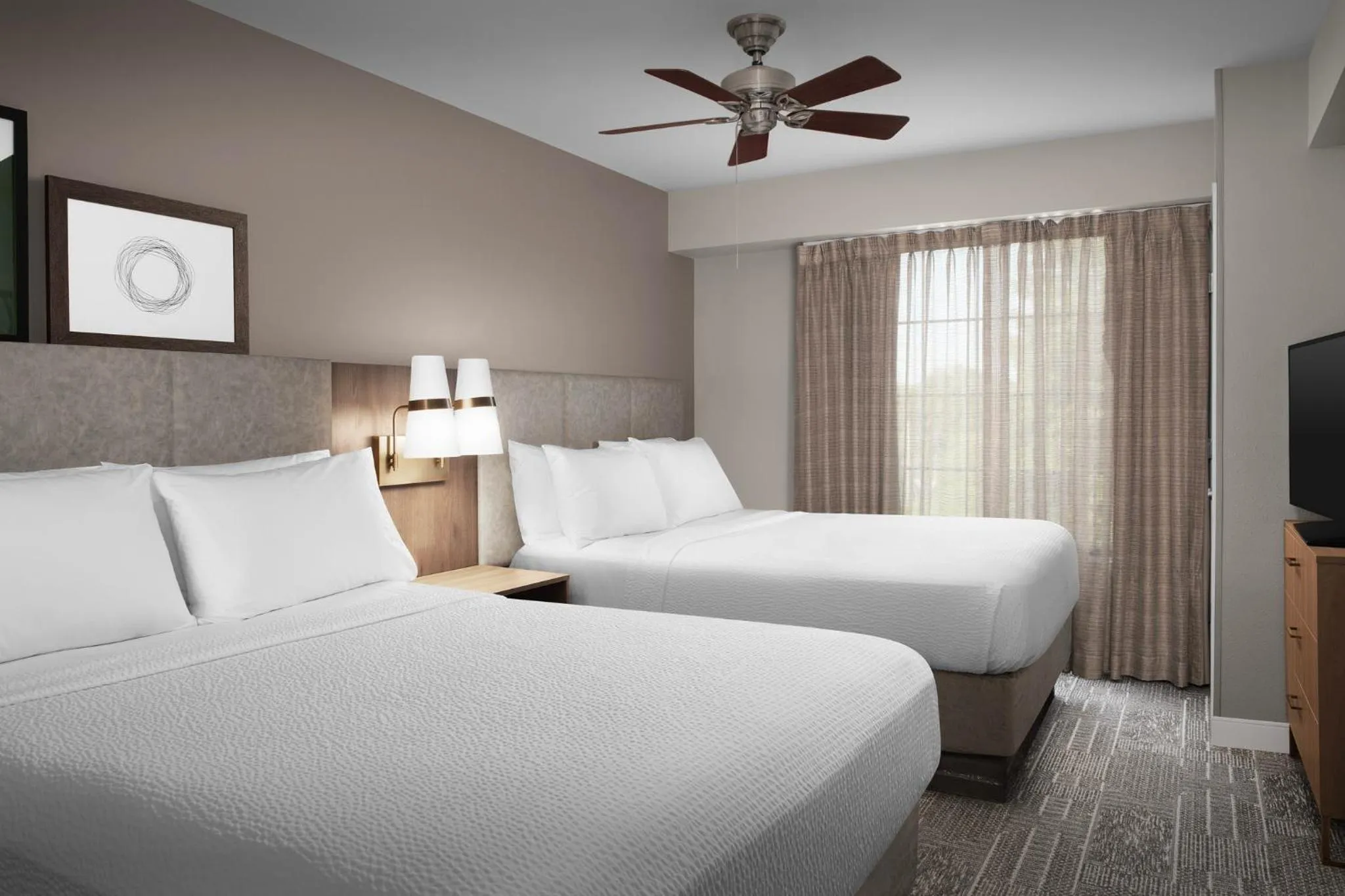 Photo of the whole room, Bed in Staybridge Suites North Charleston by IHG