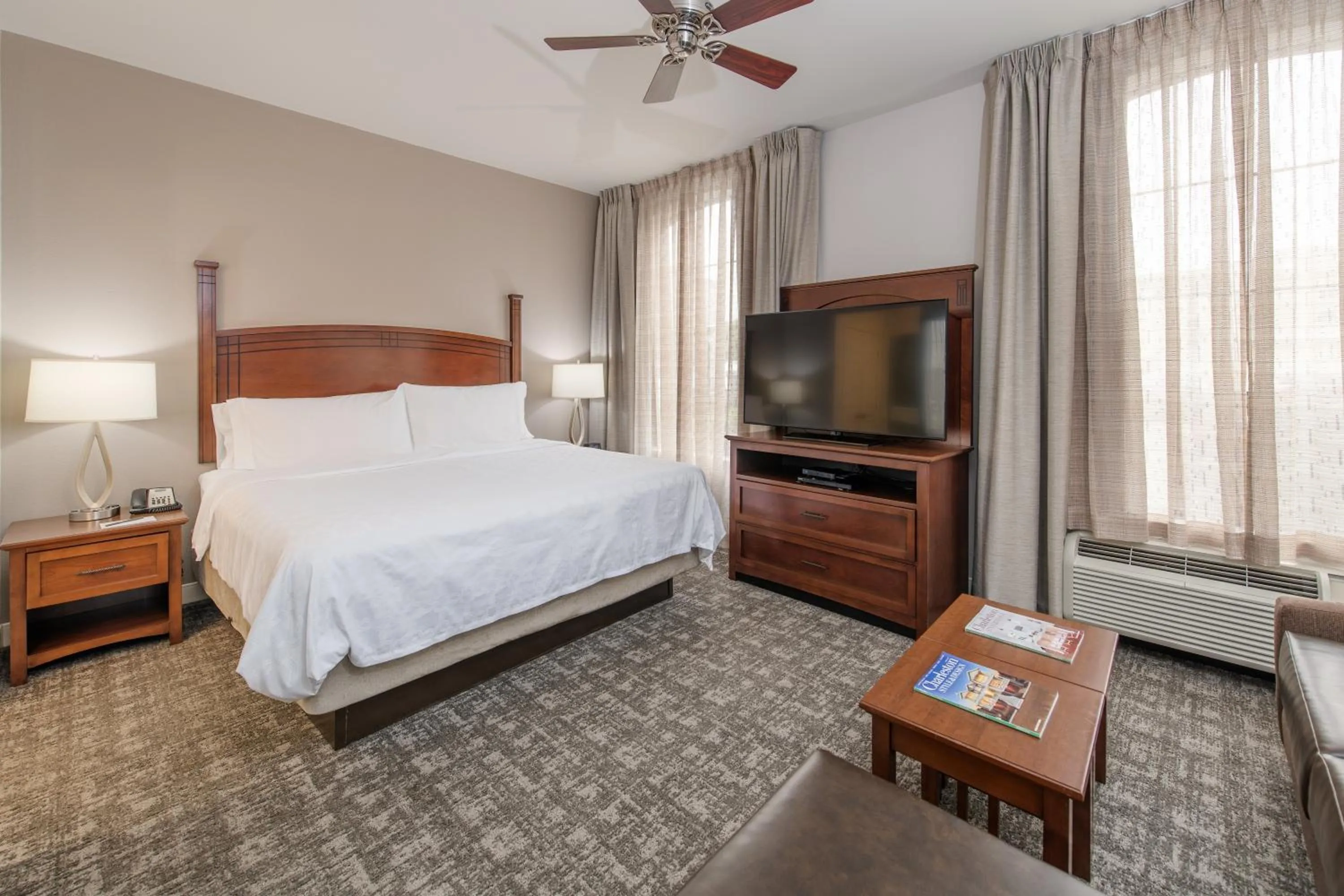 Photo of the whole room, Bed in Staybridge Suites North Charleston by IHG