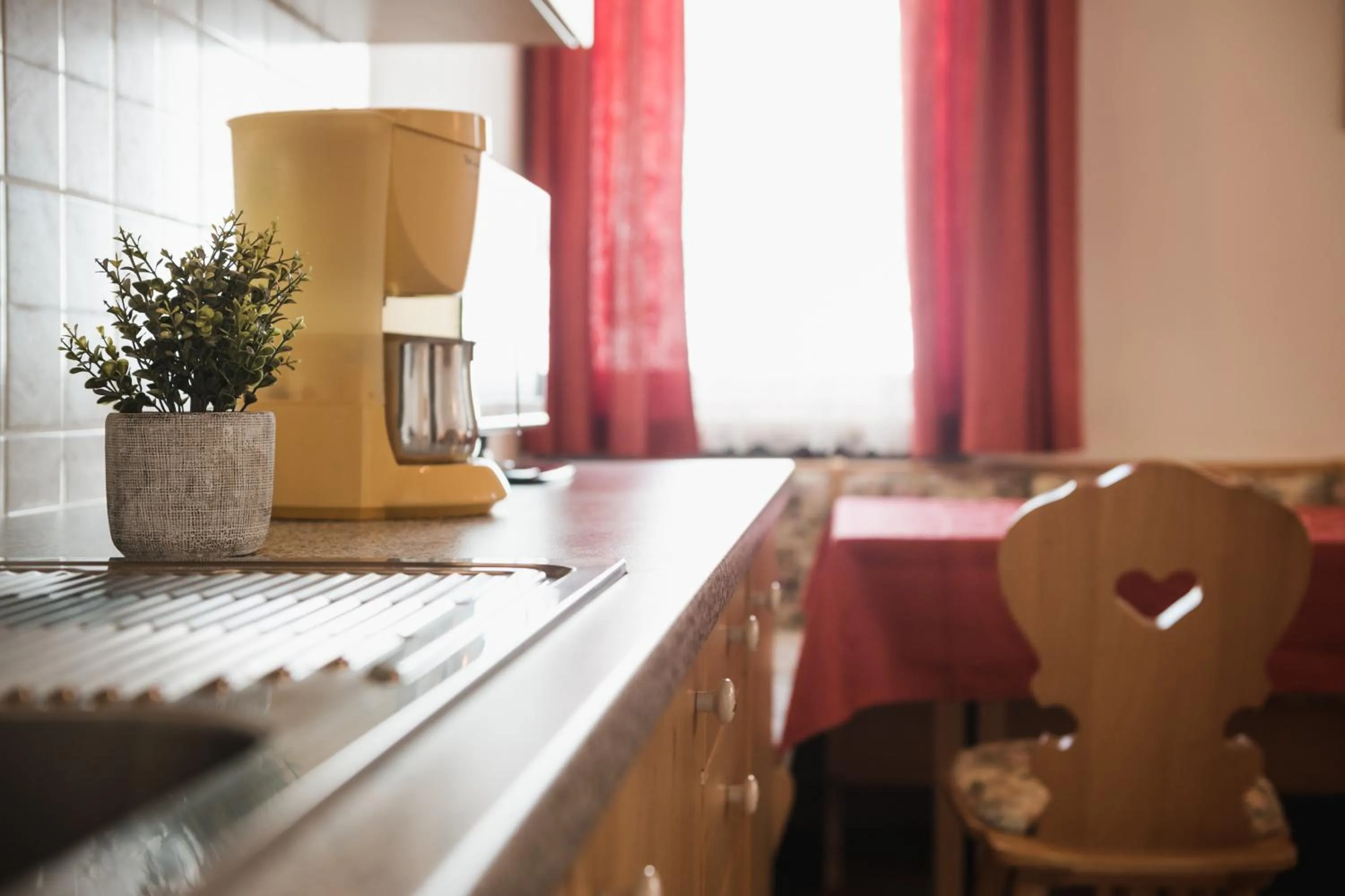 Kitchen or kitchenette in Apparthotel Sellaronda