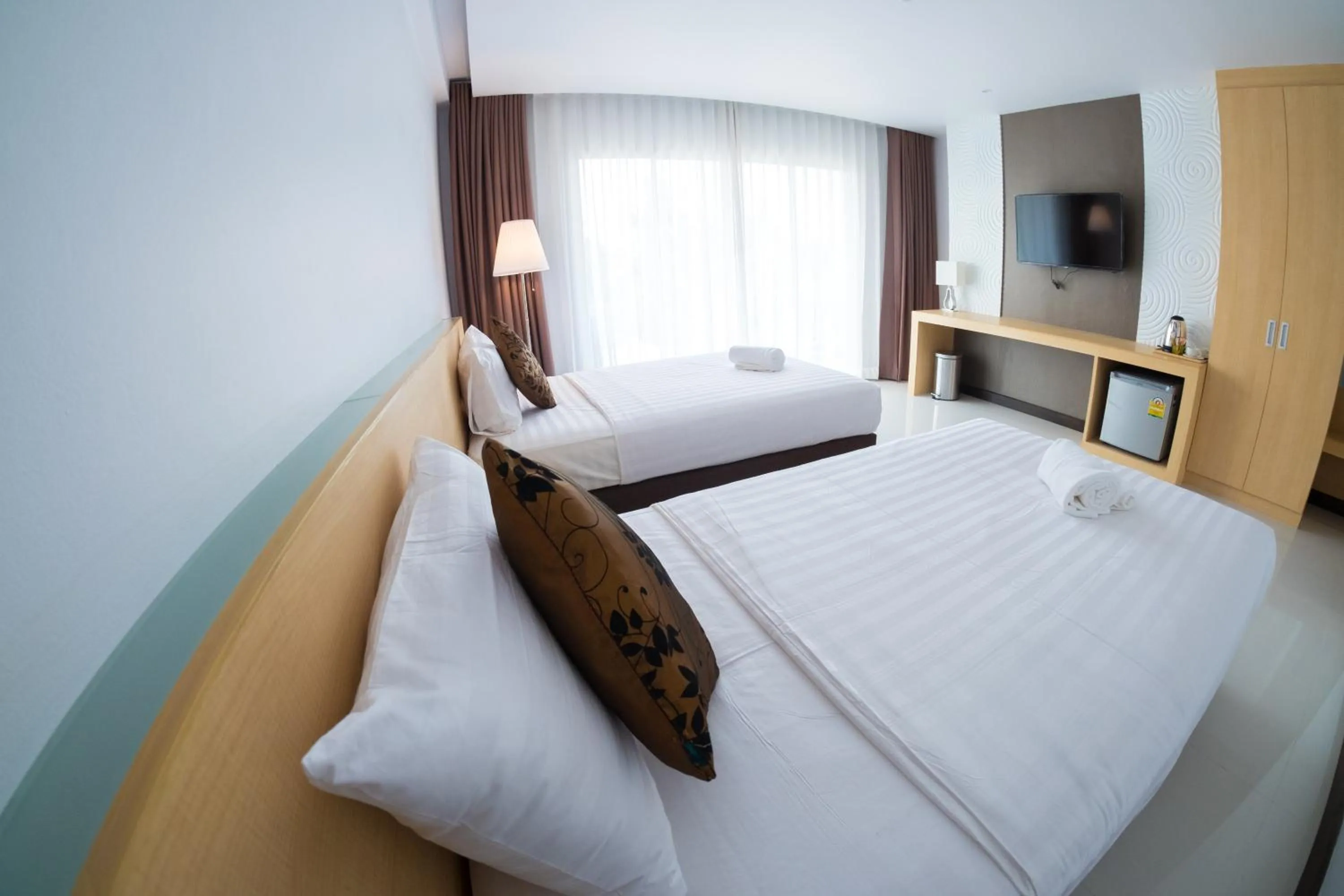 Bedroom, Bed in Chaisaeng Villa