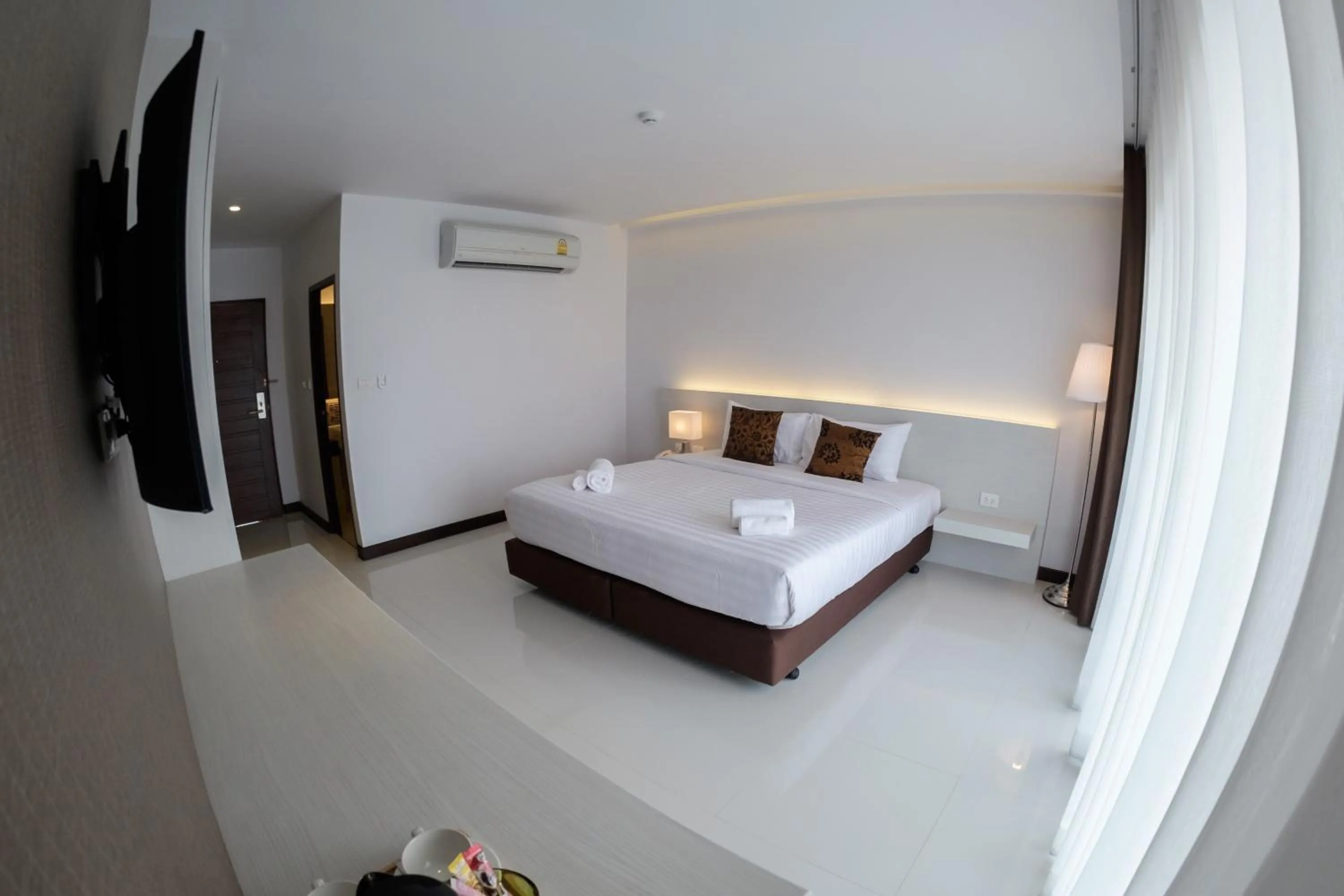 Bedroom, Bed in Chaisaeng Villa