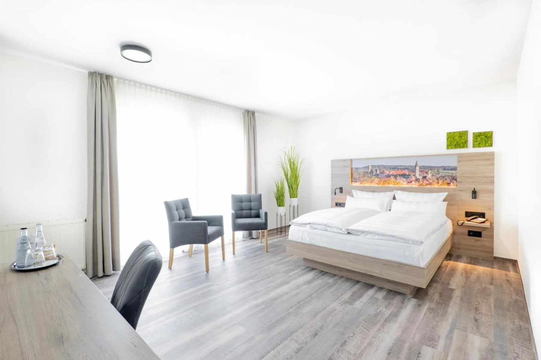 Bed in Landhotel Kirchberg