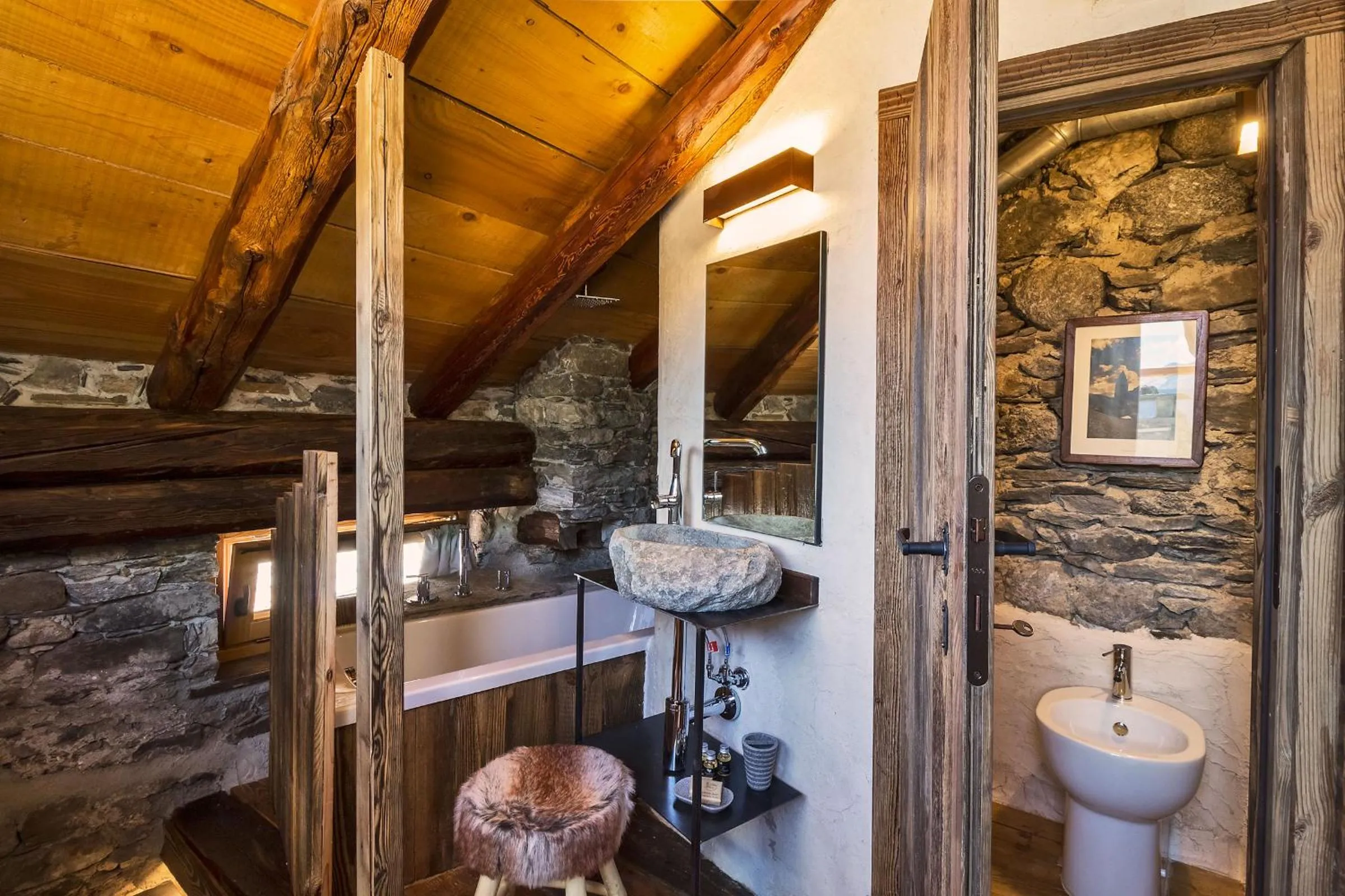 Shower in Maison La Saxe