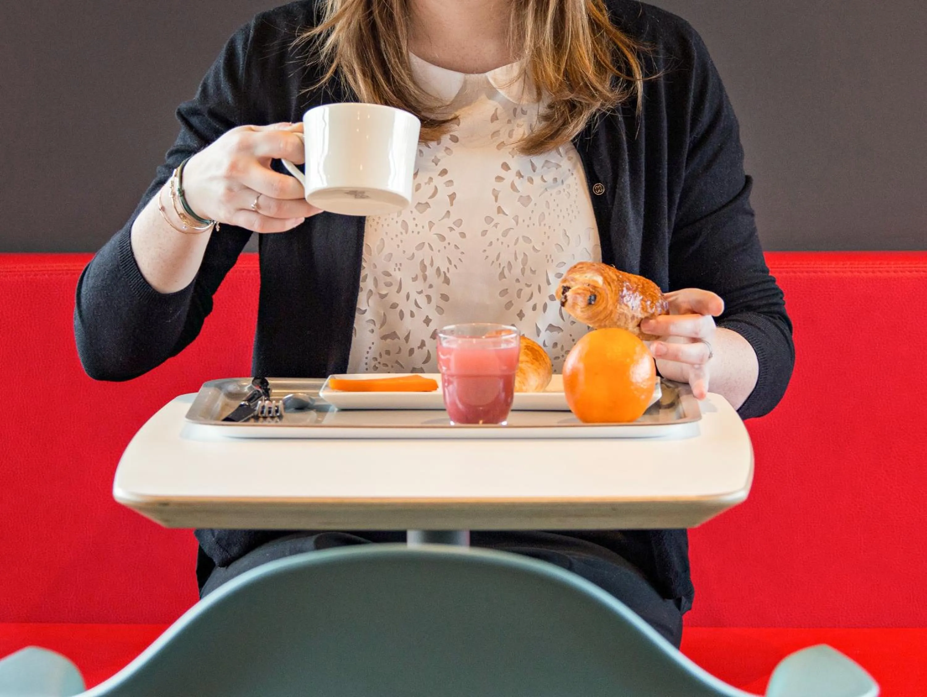 Buffet breakfast in ibis Nancy-Brabois