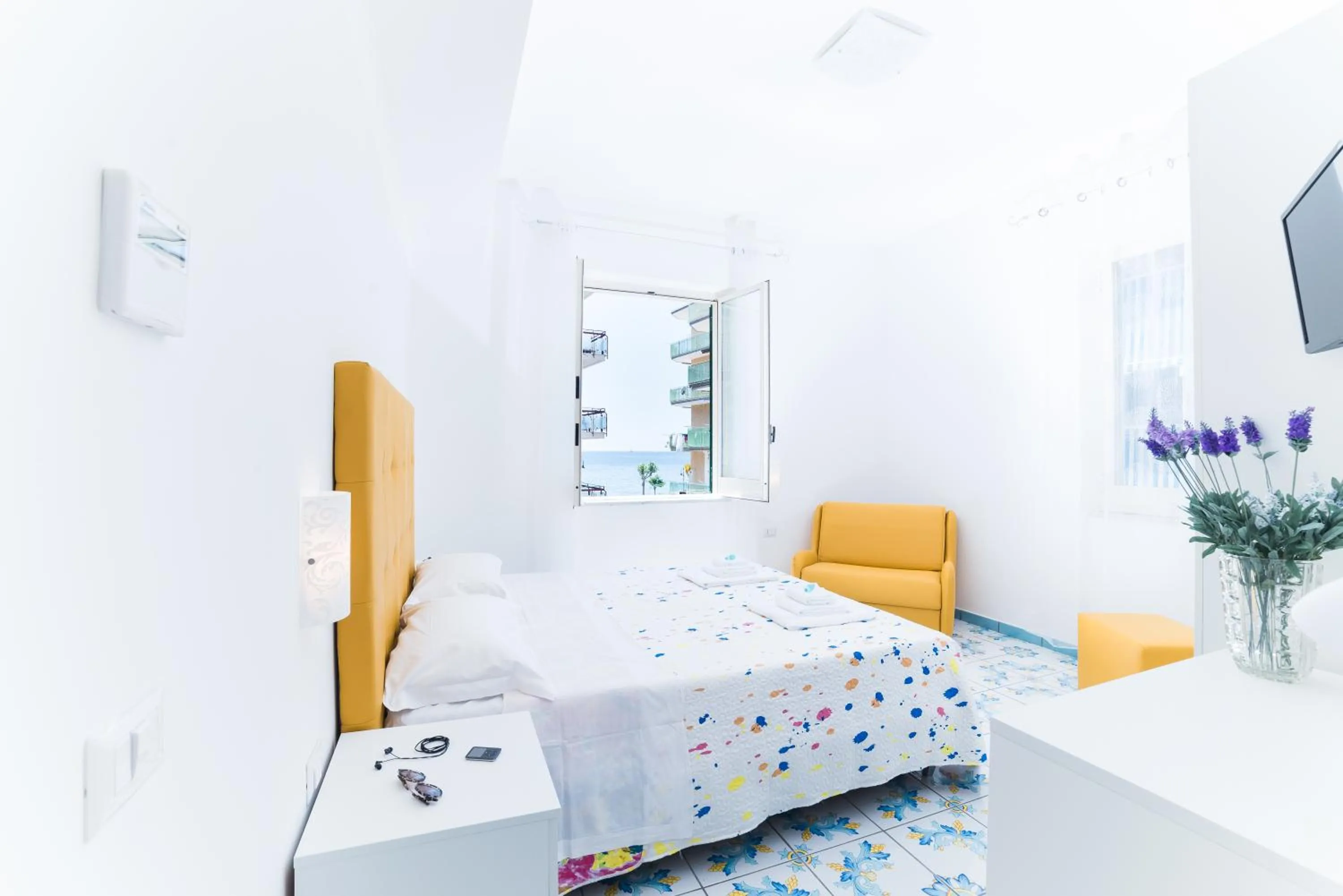 Photo of the whole room, Bed in La Casa di Aurora