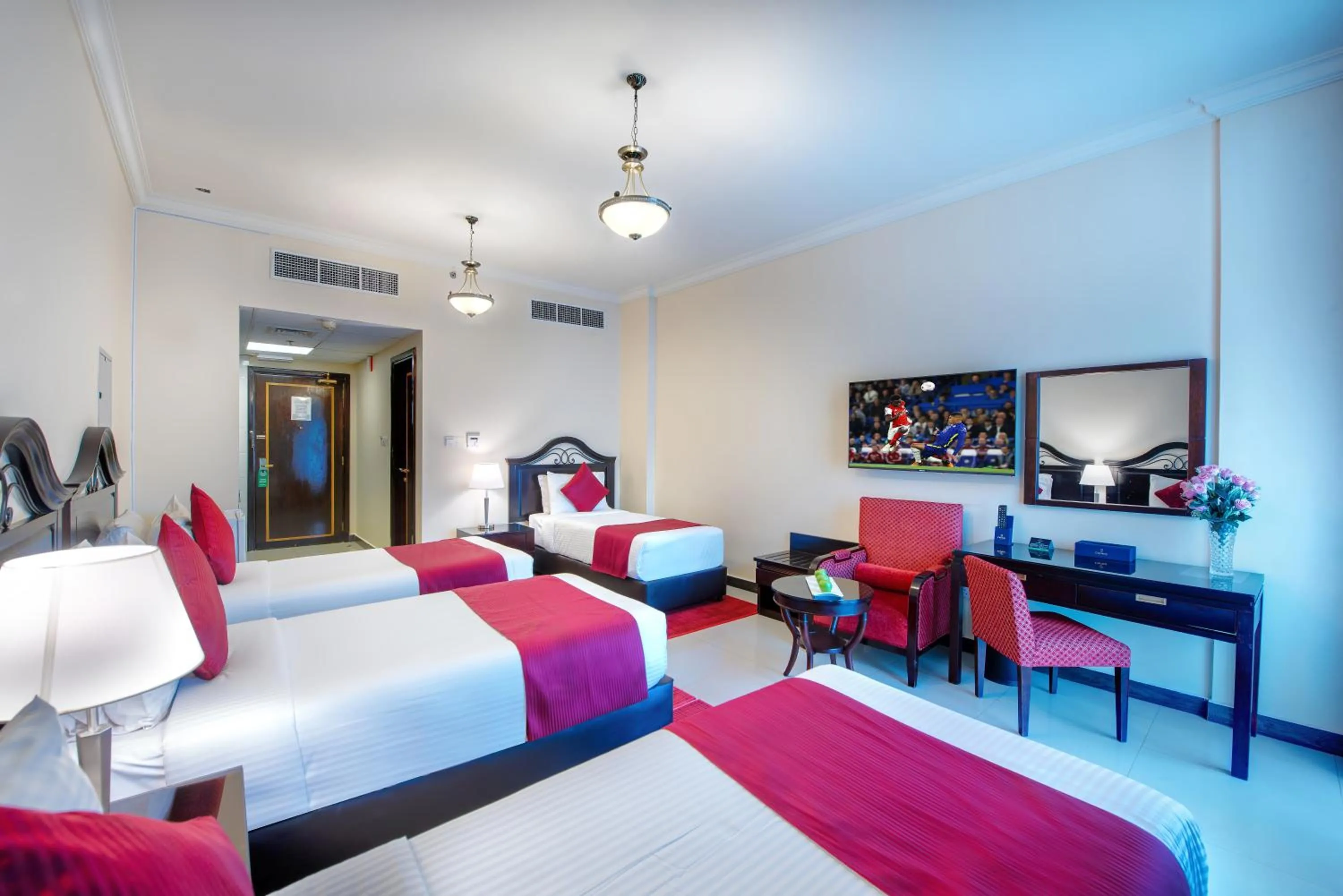 Communal lounge/ TV room, Bed in City Stay Premium Hotel Apartments