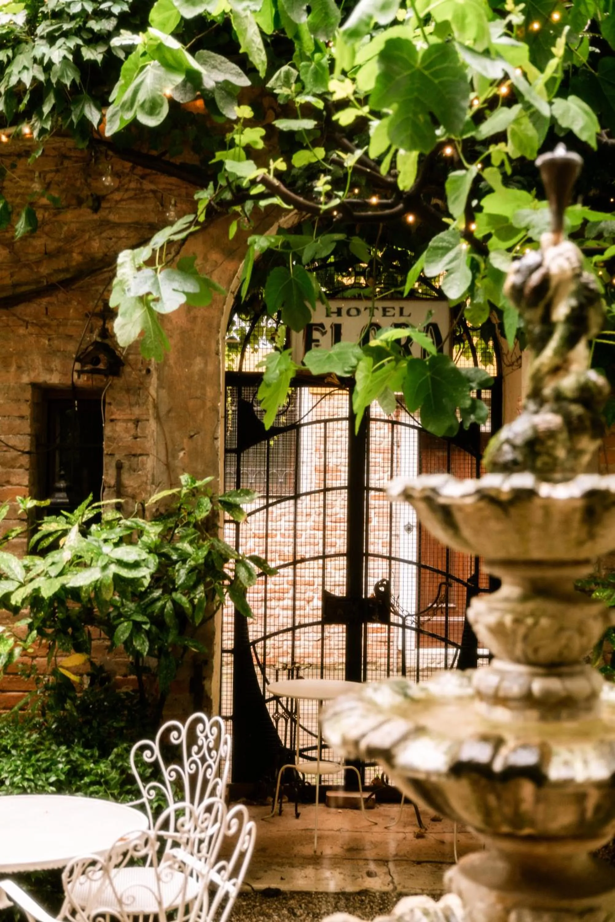 Garden in Hotel Flora