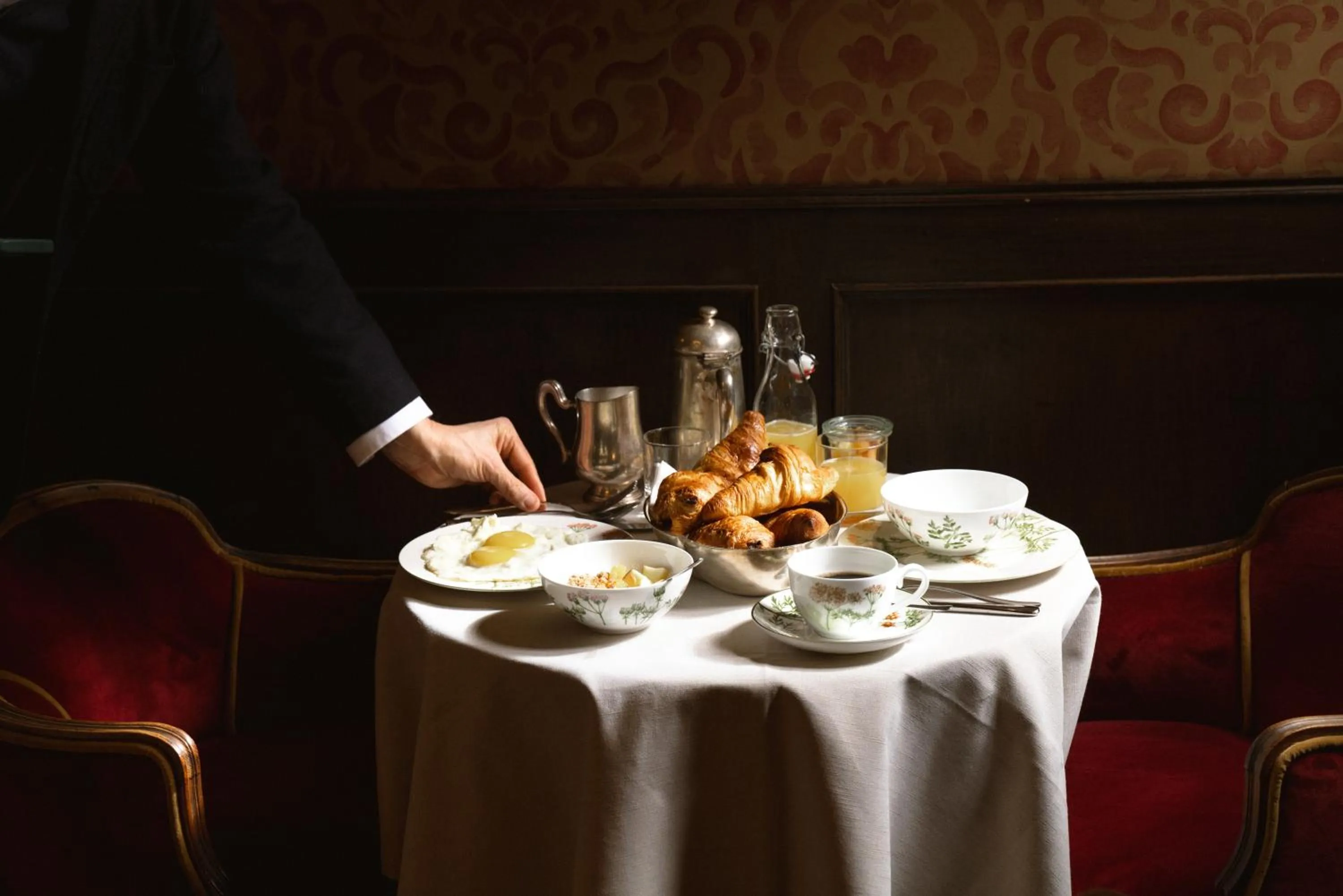 Breakfast in Hotel Flora