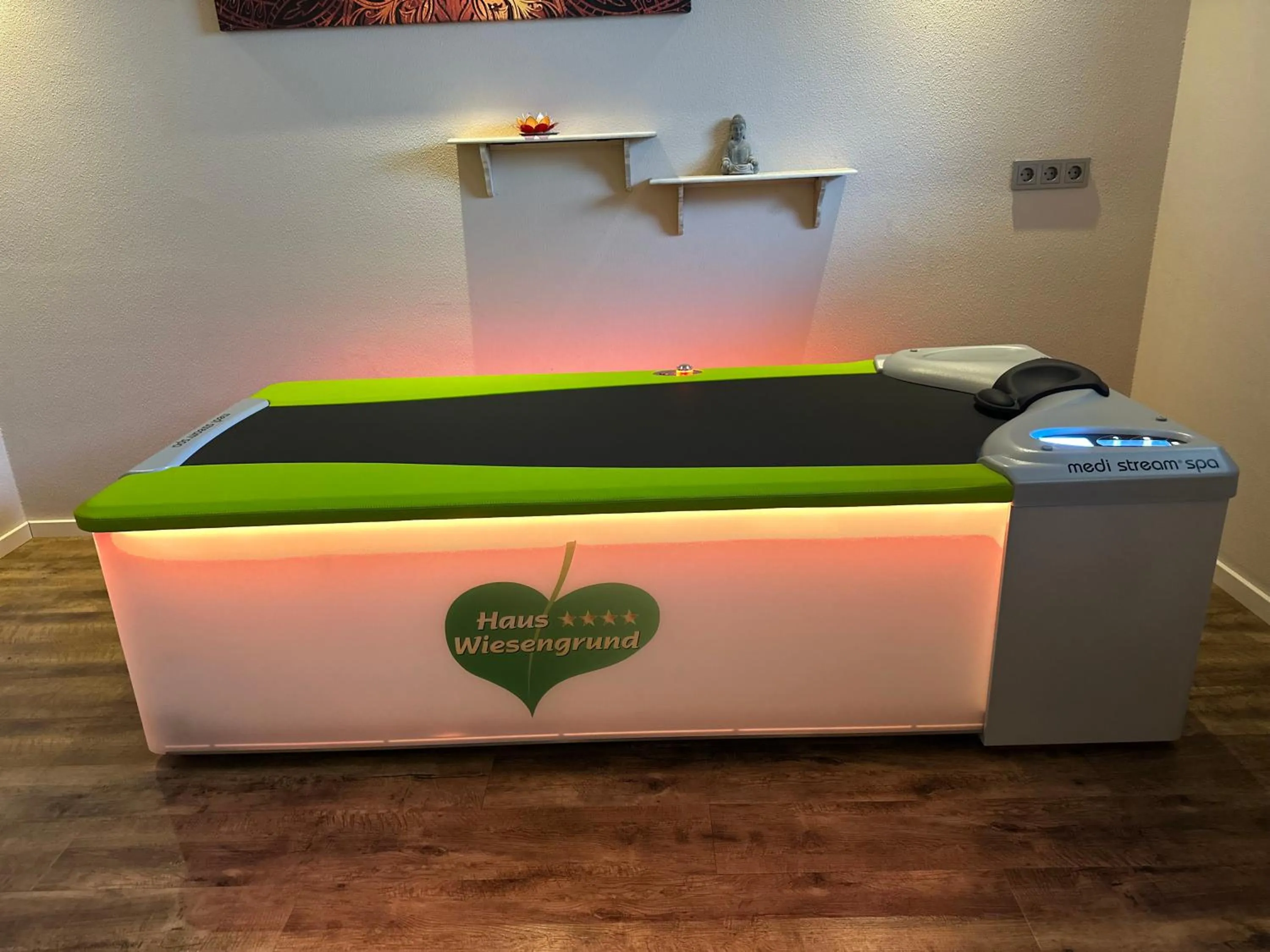 Spa and wellness centre/facilities, Bed in Hotel Haus Wiesengrund