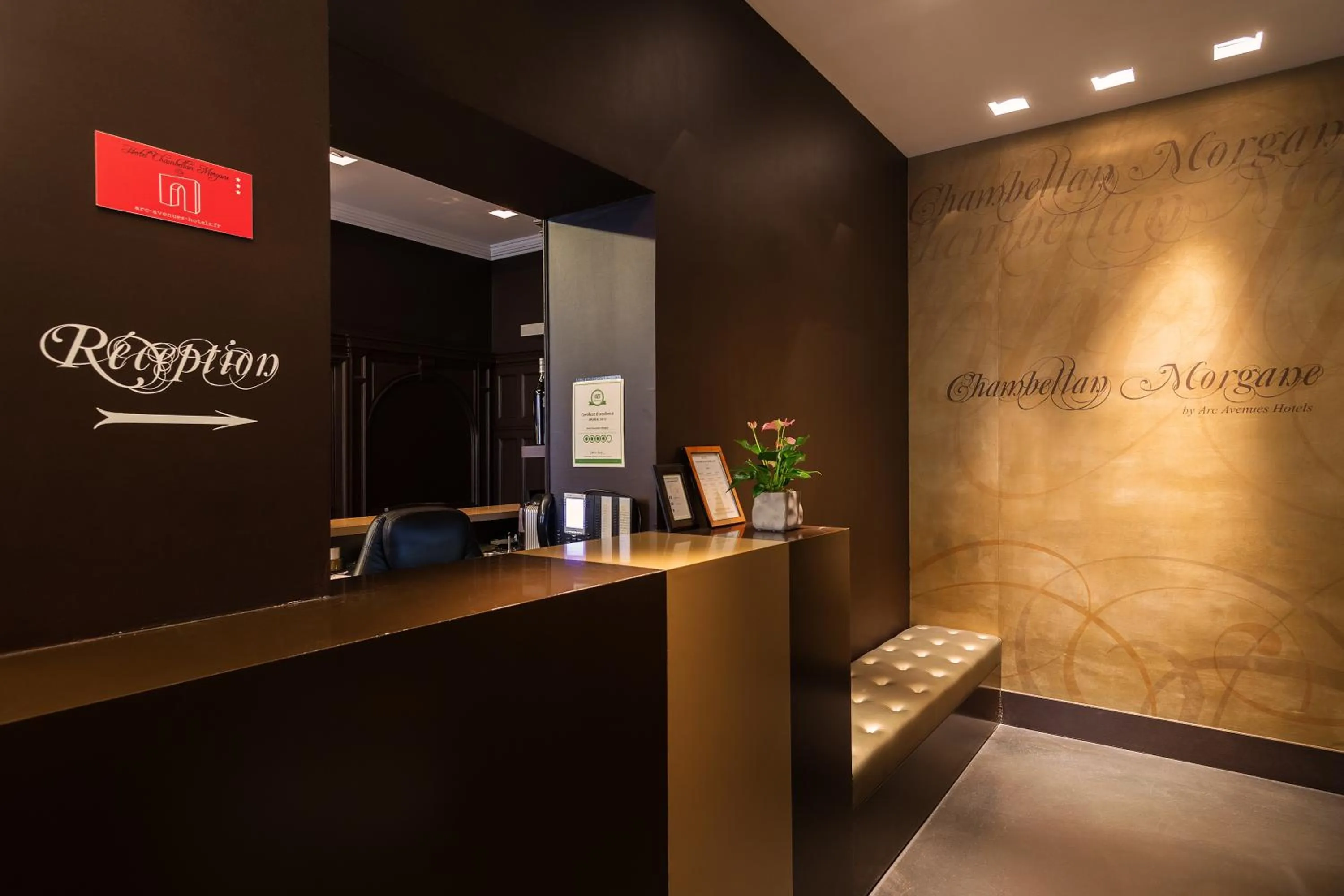 Lobby or reception in Chambellan Morgane