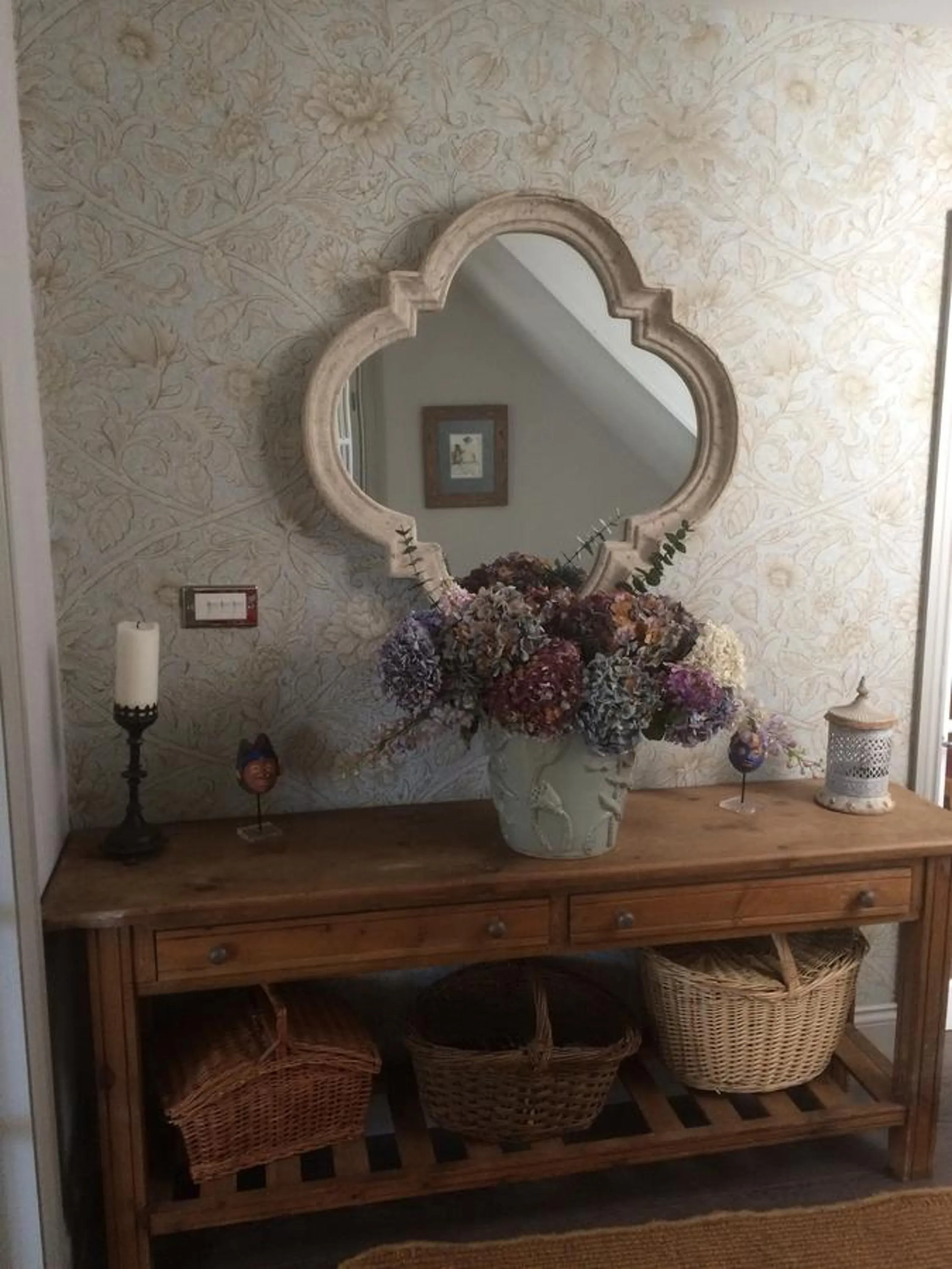 Decorative detail in Compass Rose