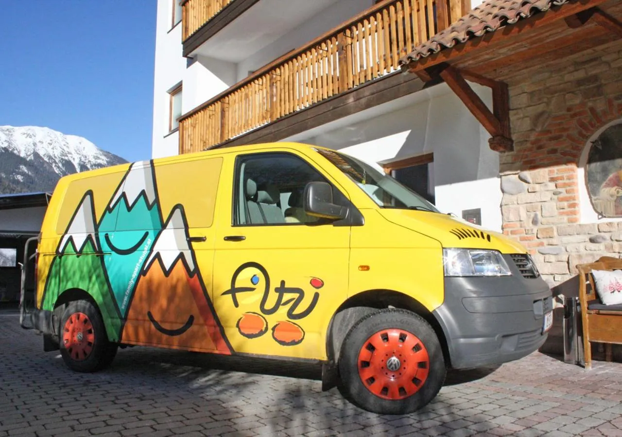 Skiing in Family Apart Stubai