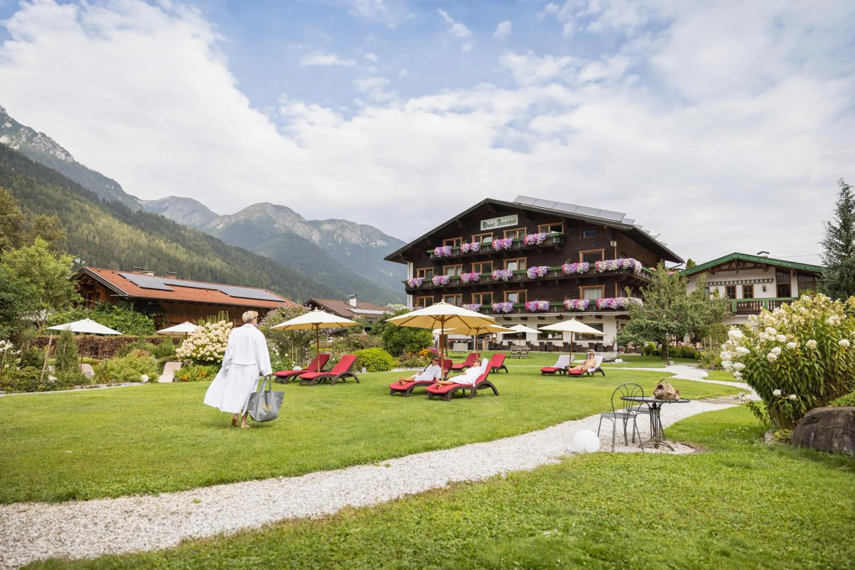 Garden in Familien- & Vitalhotel Auenhof