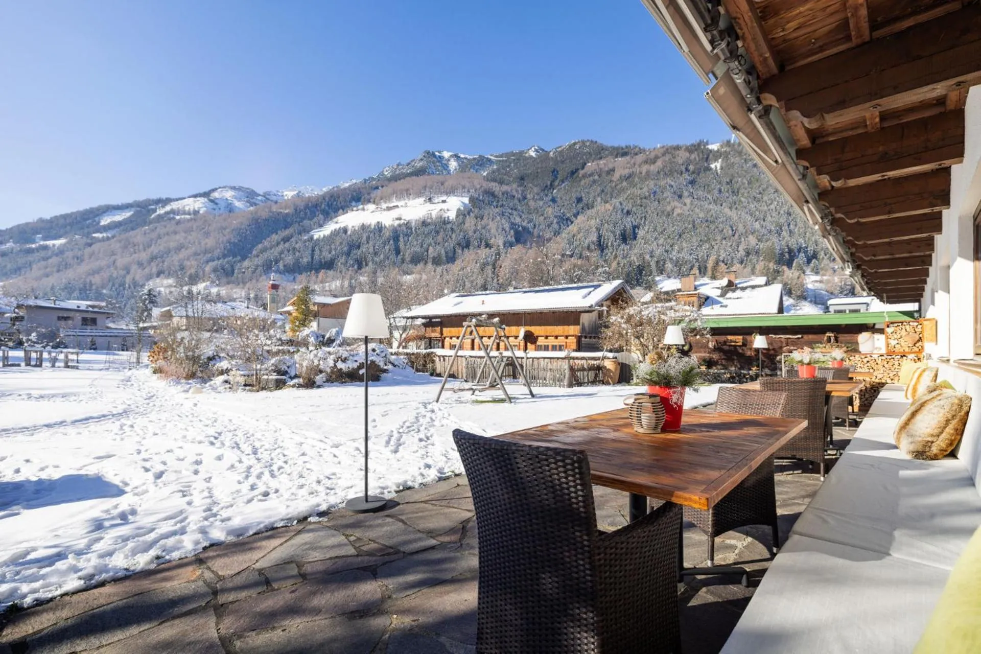Balcony/Terrace in Familien- & Vitalhotel Auenhof