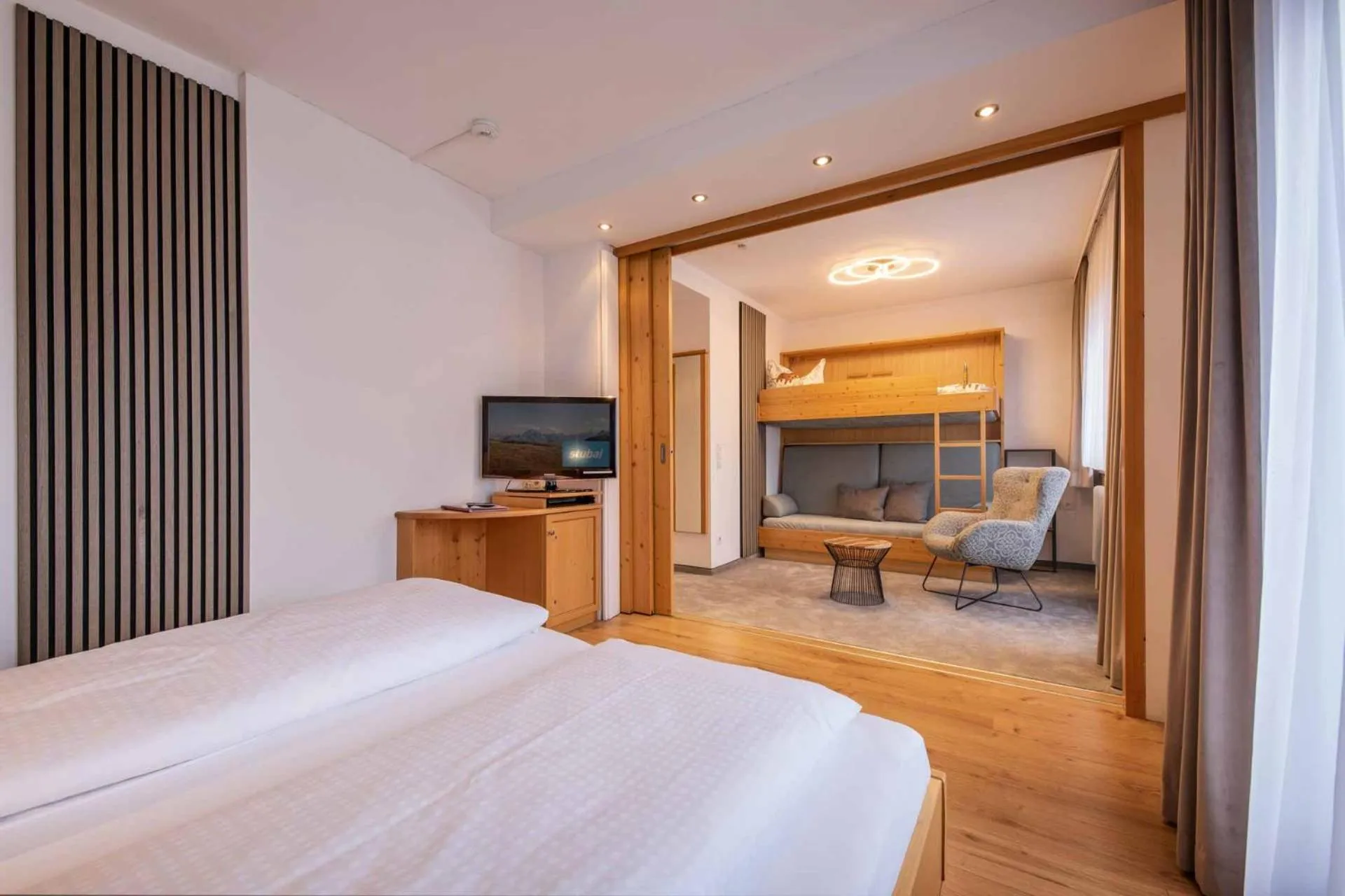 Bed in Familien- & Vitalhotel Auenhof