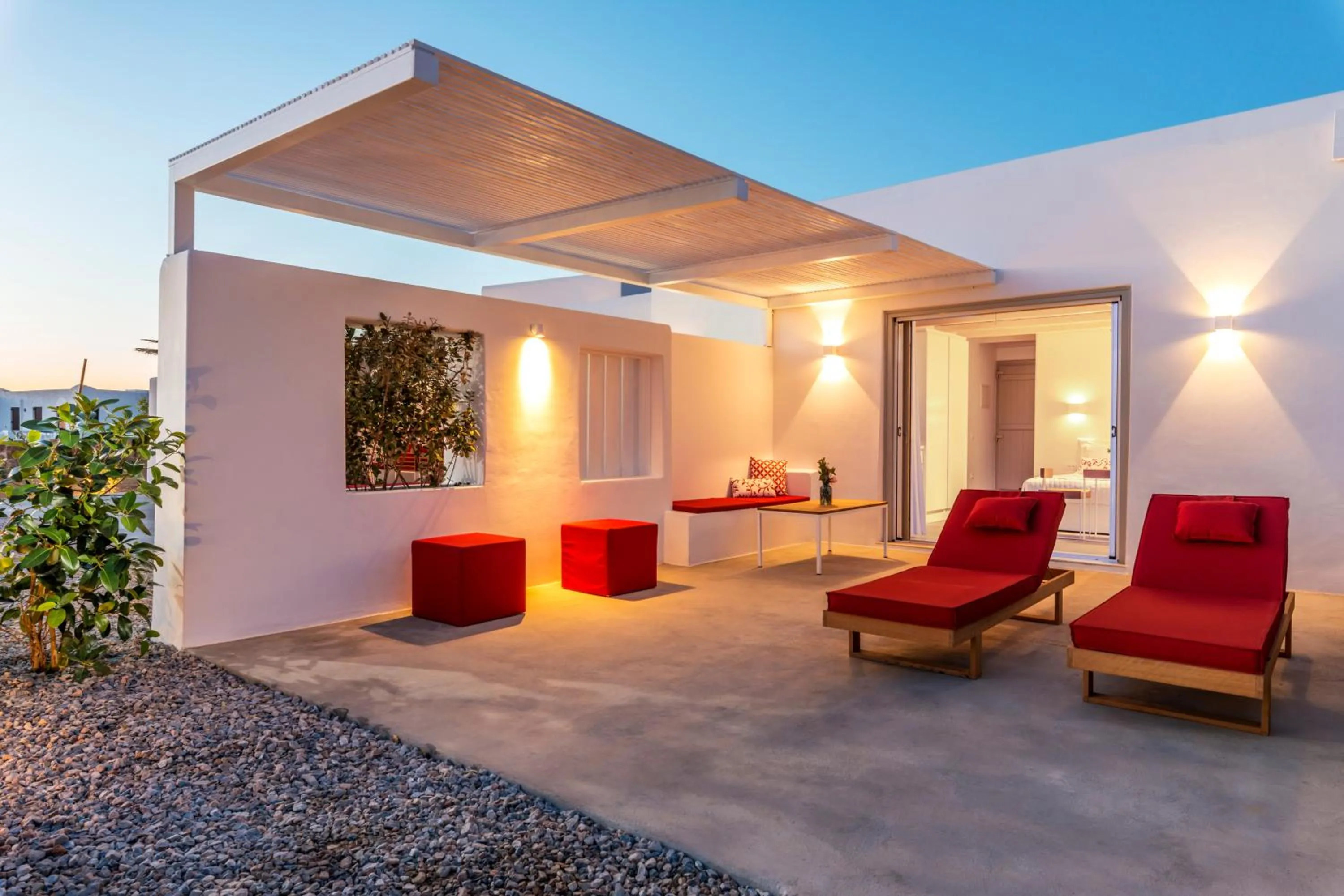 Patio in O Lofos Luxury Boutique Suites