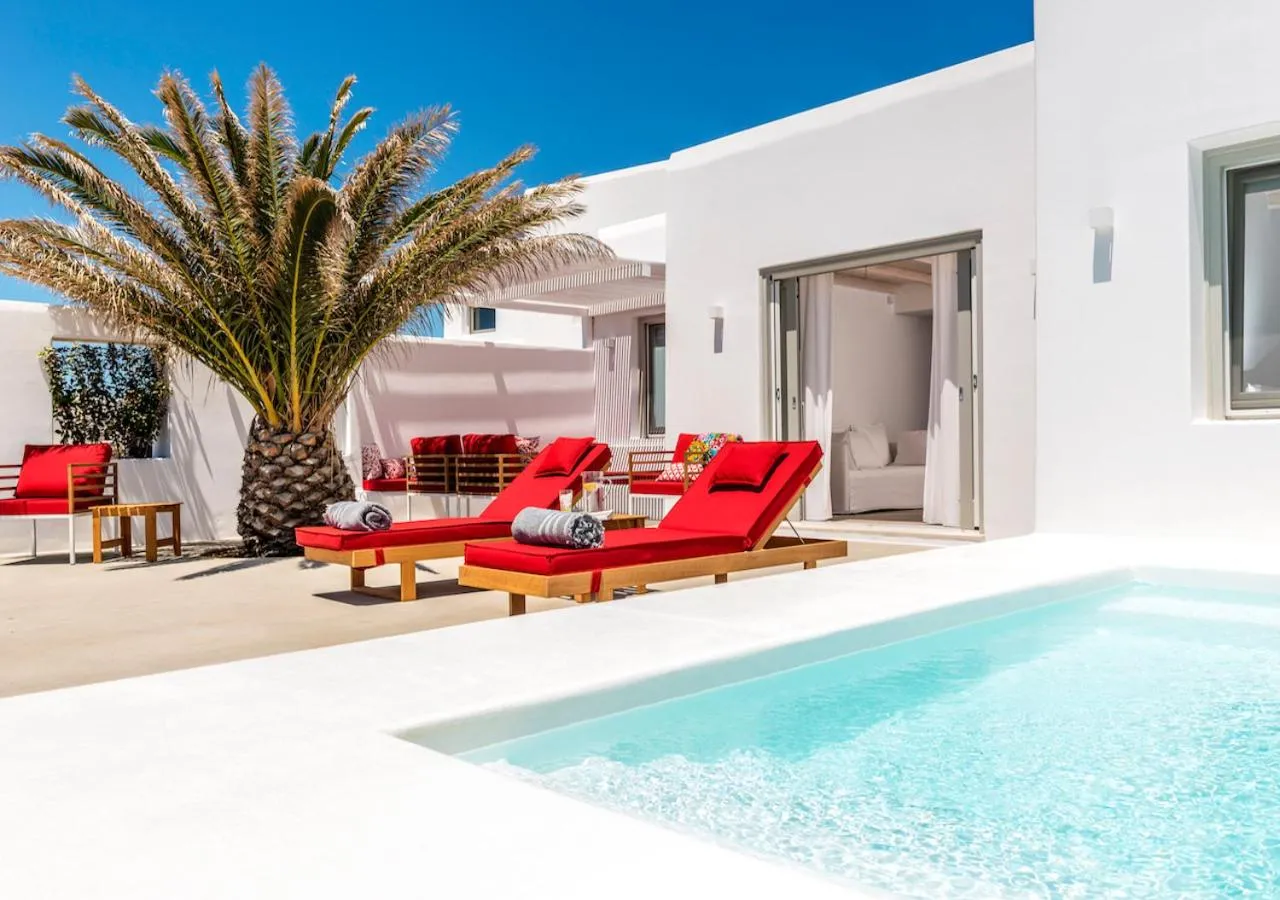 Patio in O Lofos Luxury Boutique Suites