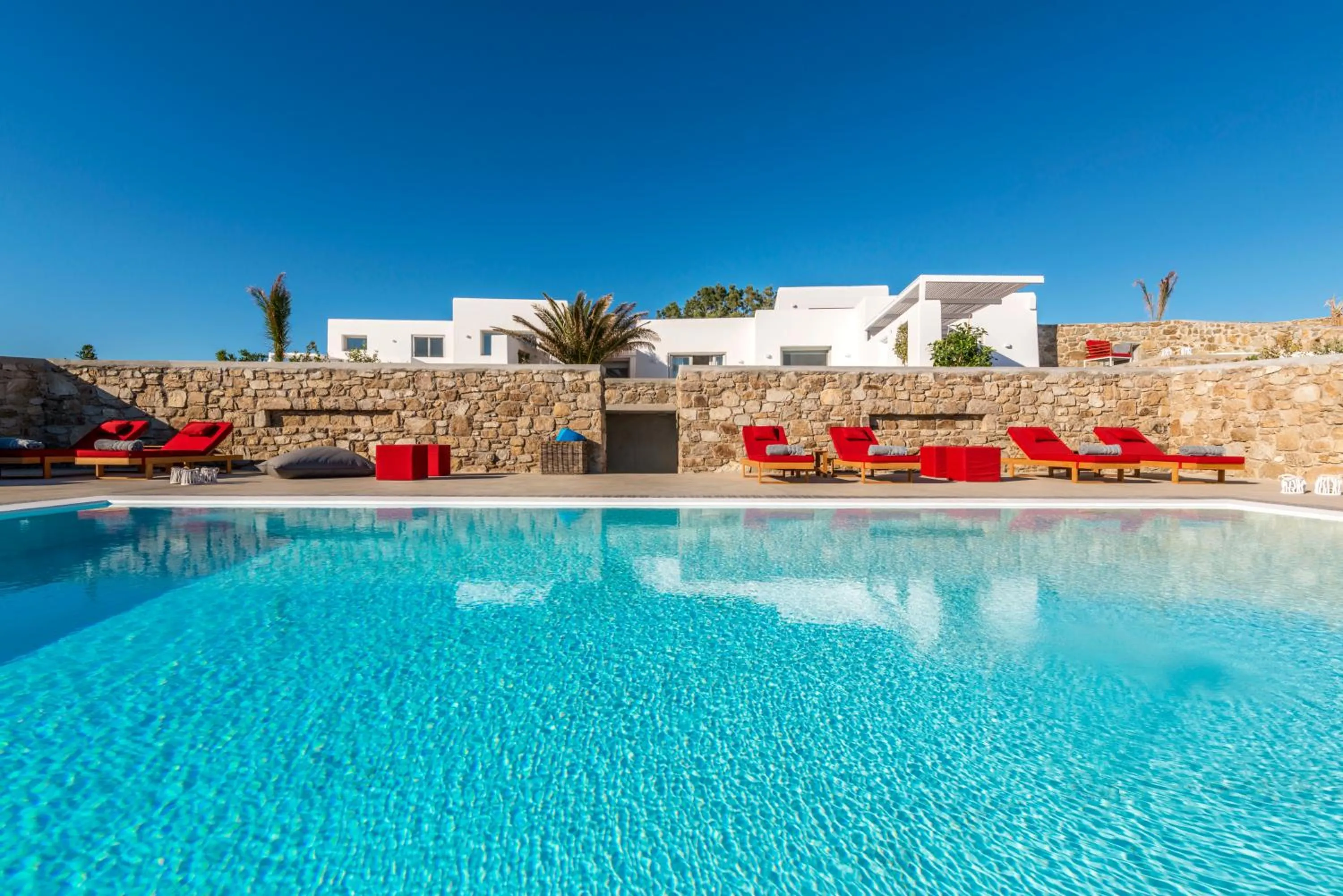 Swimming pool in O Lofos Luxury Boutique Suites