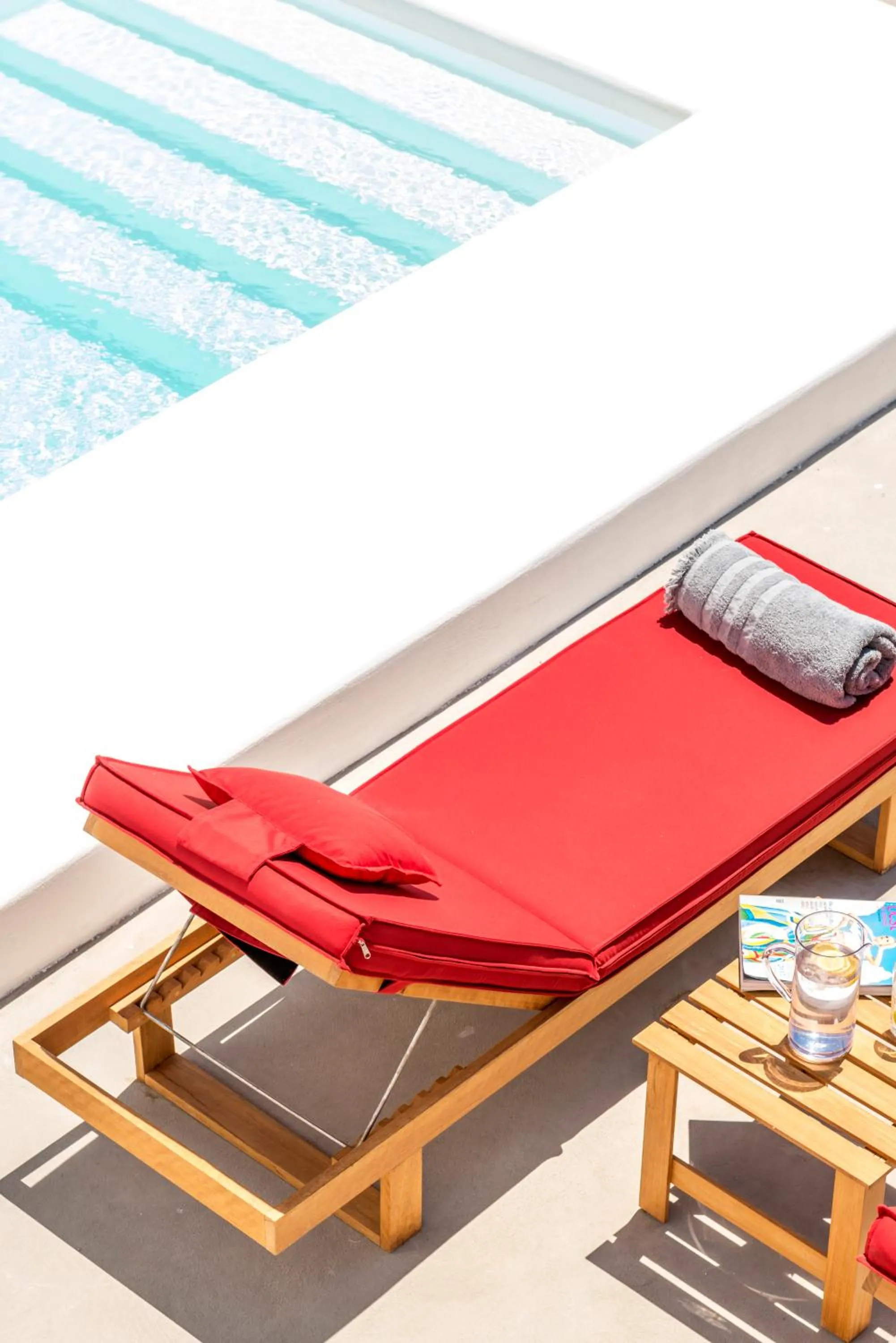 Pool view in O Lofos Luxury Boutique Suites