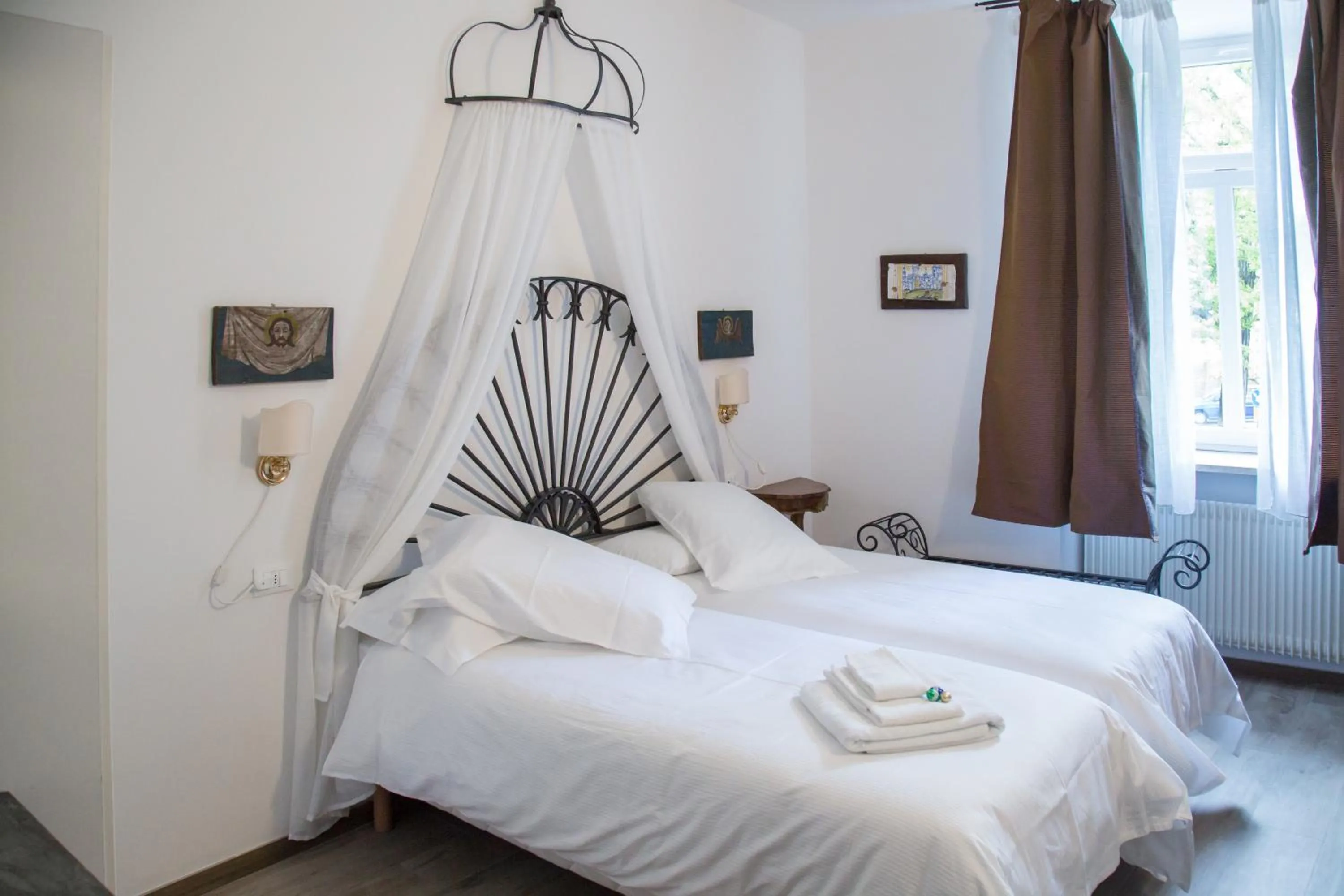 Bed in B&B La Loggia Del Castello