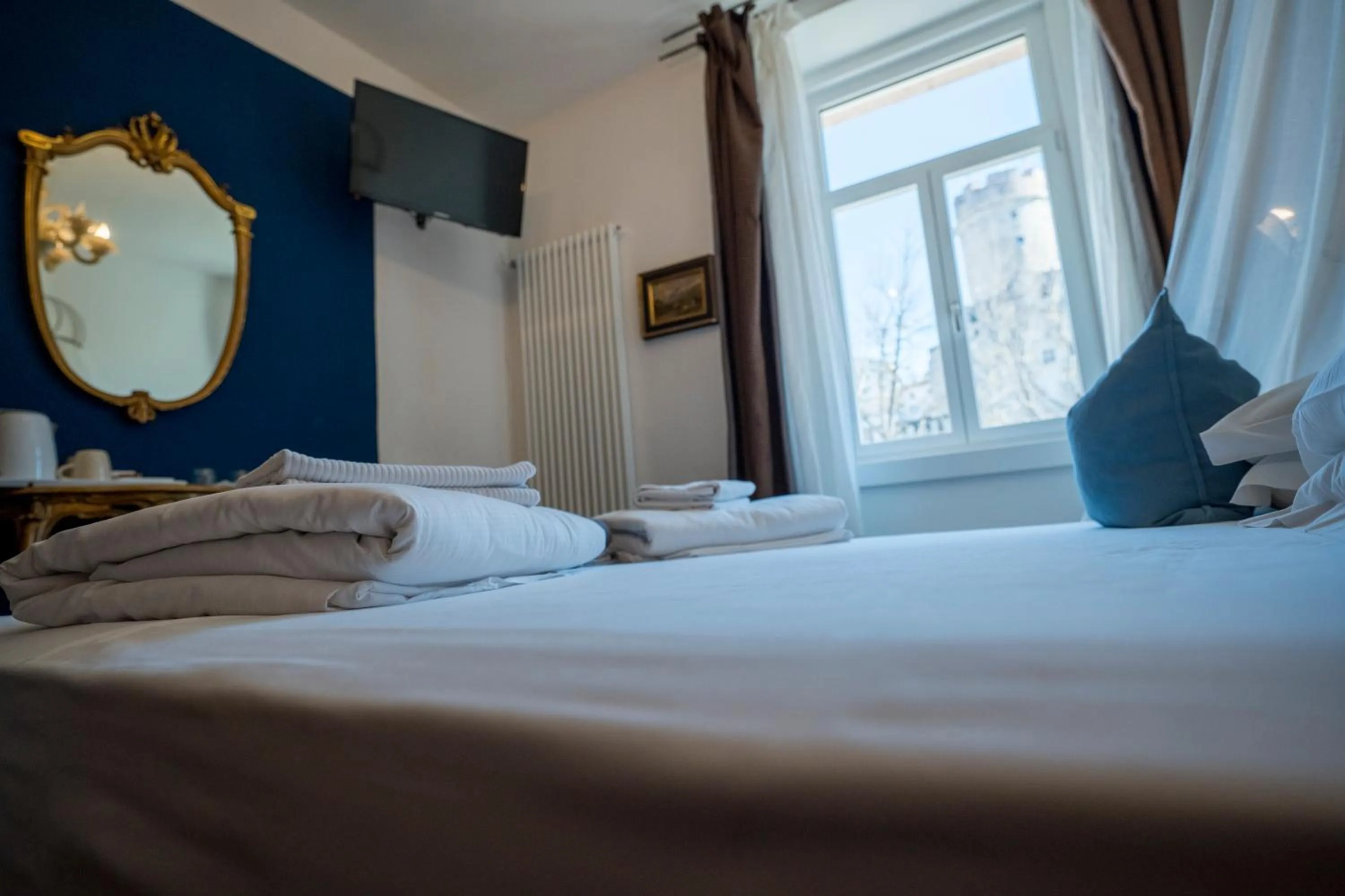 Bed in B&B La Loggia Del Castello