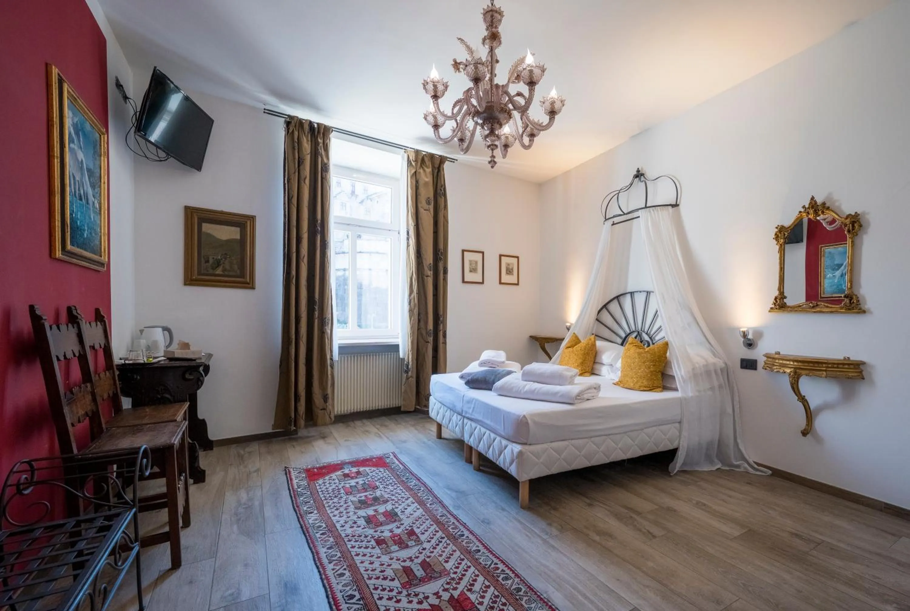 Bed in B&B La Loggia Del Castello