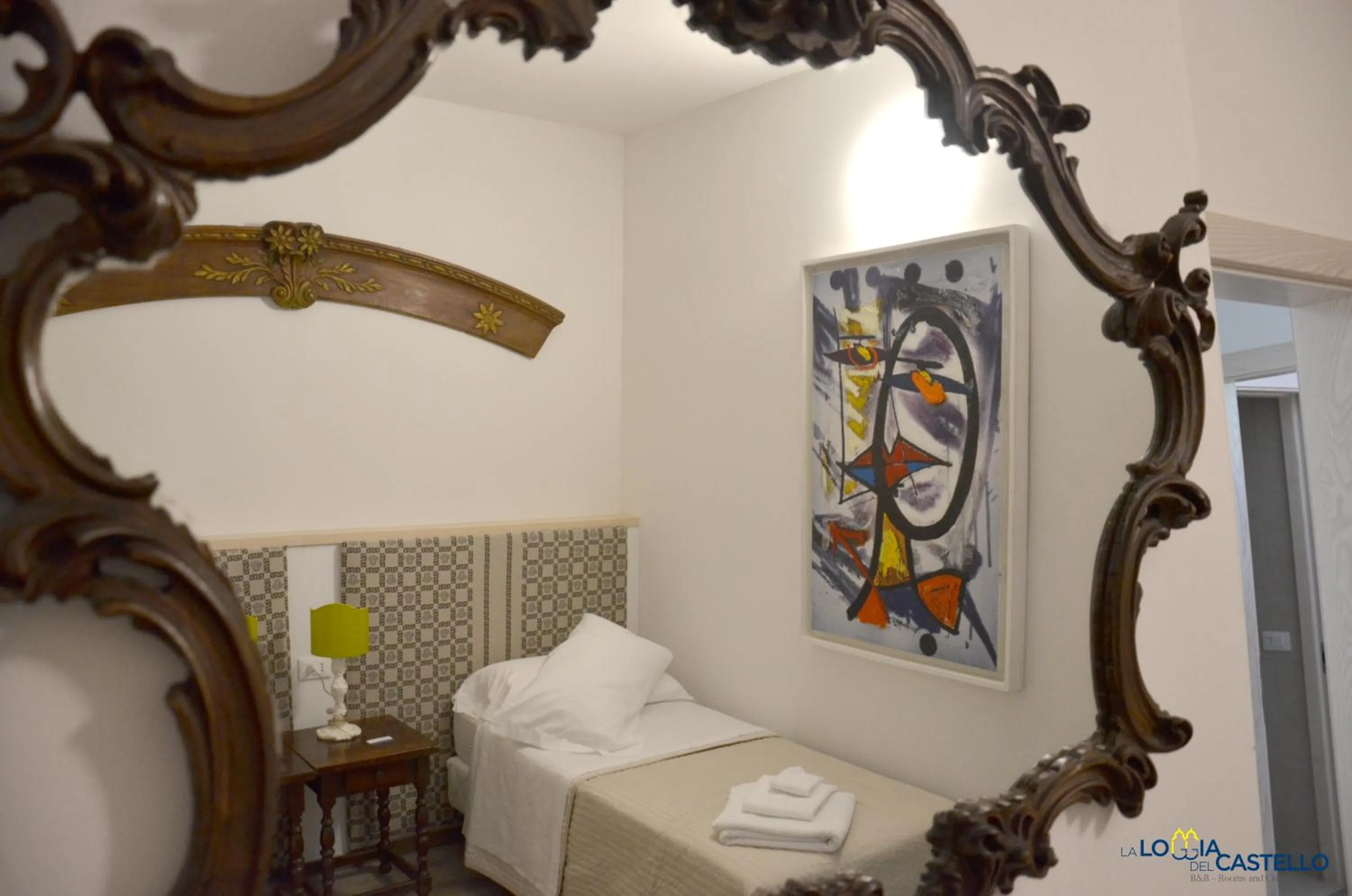 Bed in B&B La Loggia Del Castello