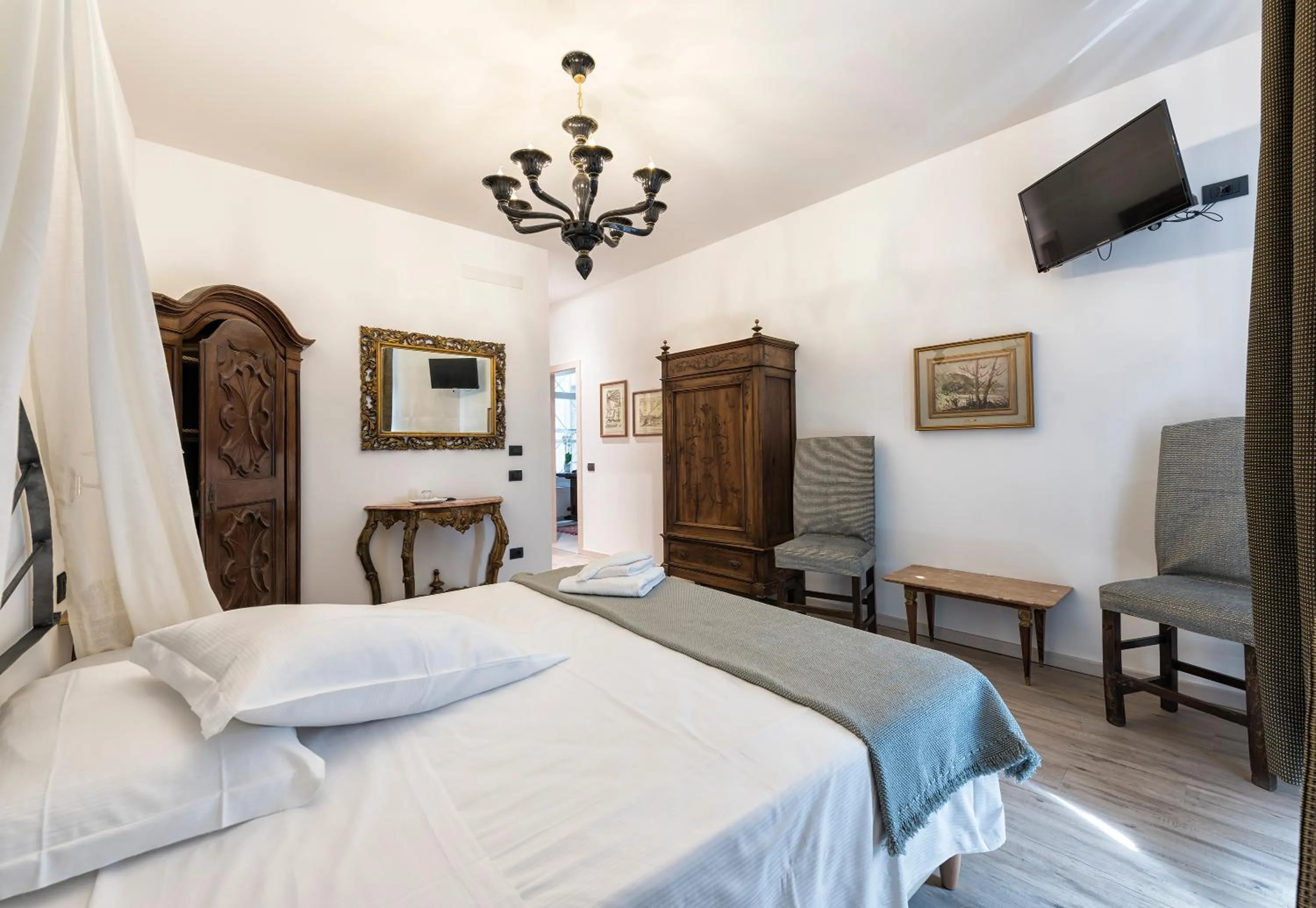 Bed in B&B La Loggia Del Castello