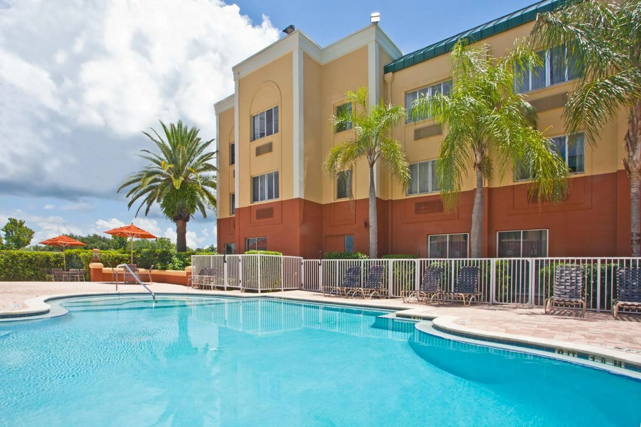 Swimming pool in Holiday Inn Express Hotel Clearwater East - ICOT Center by IHG