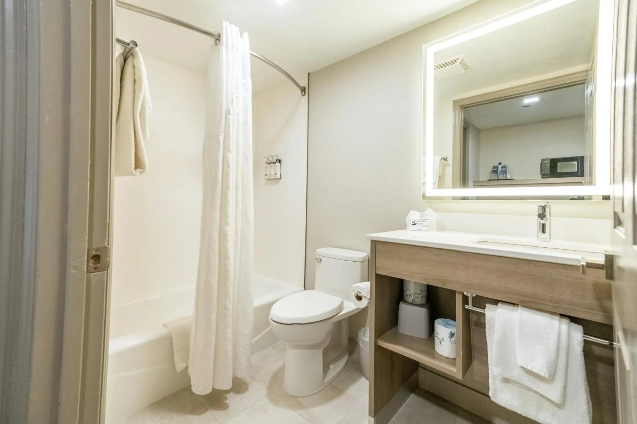Bathroom in Holiday Inn Express Hotel & Suites Cocoa Beach by IHG