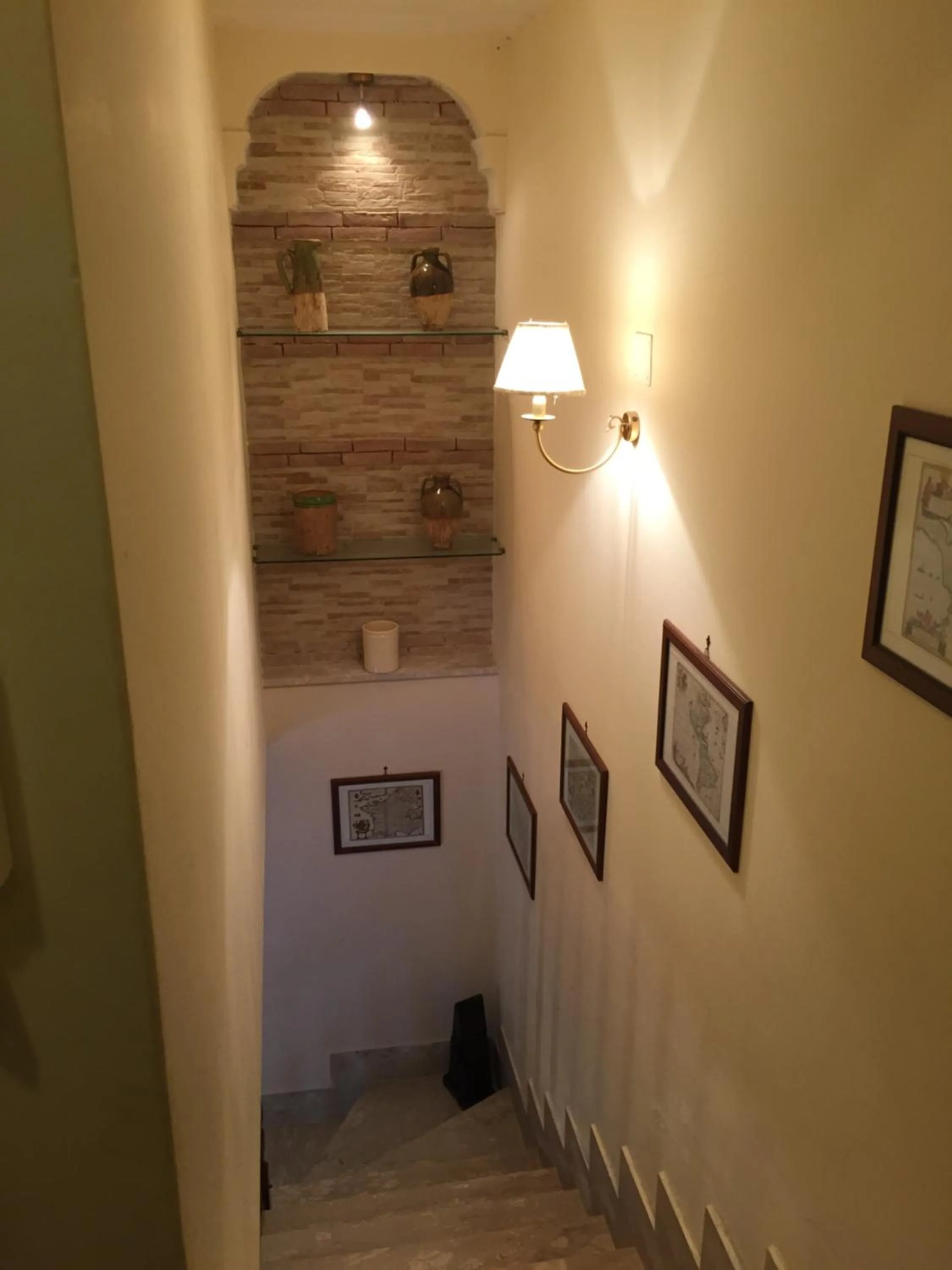 Decorative detail in Residenza Antico Borgo del Pozzo