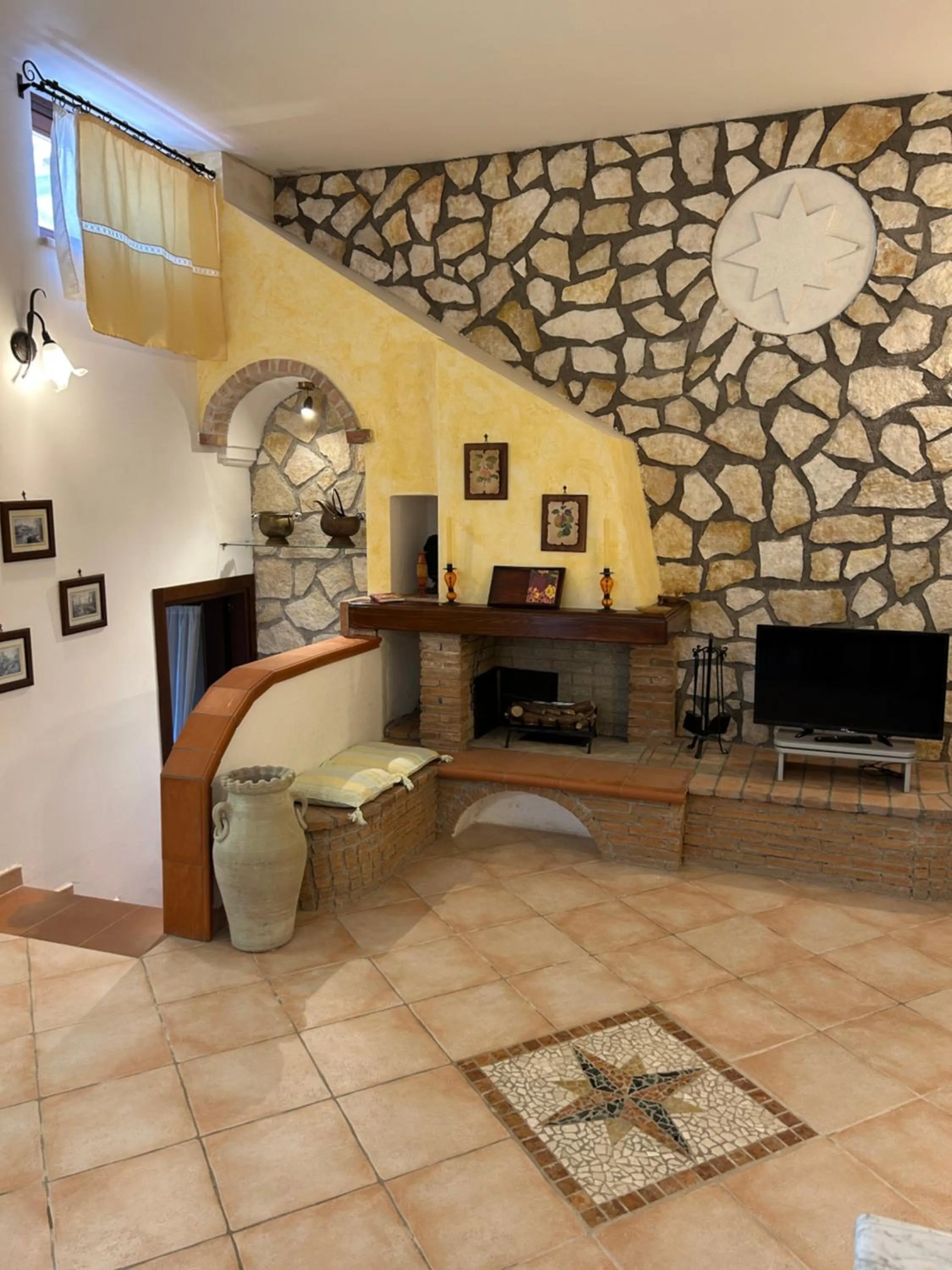 Living room in Residenza Antico Borgo del Pozzo