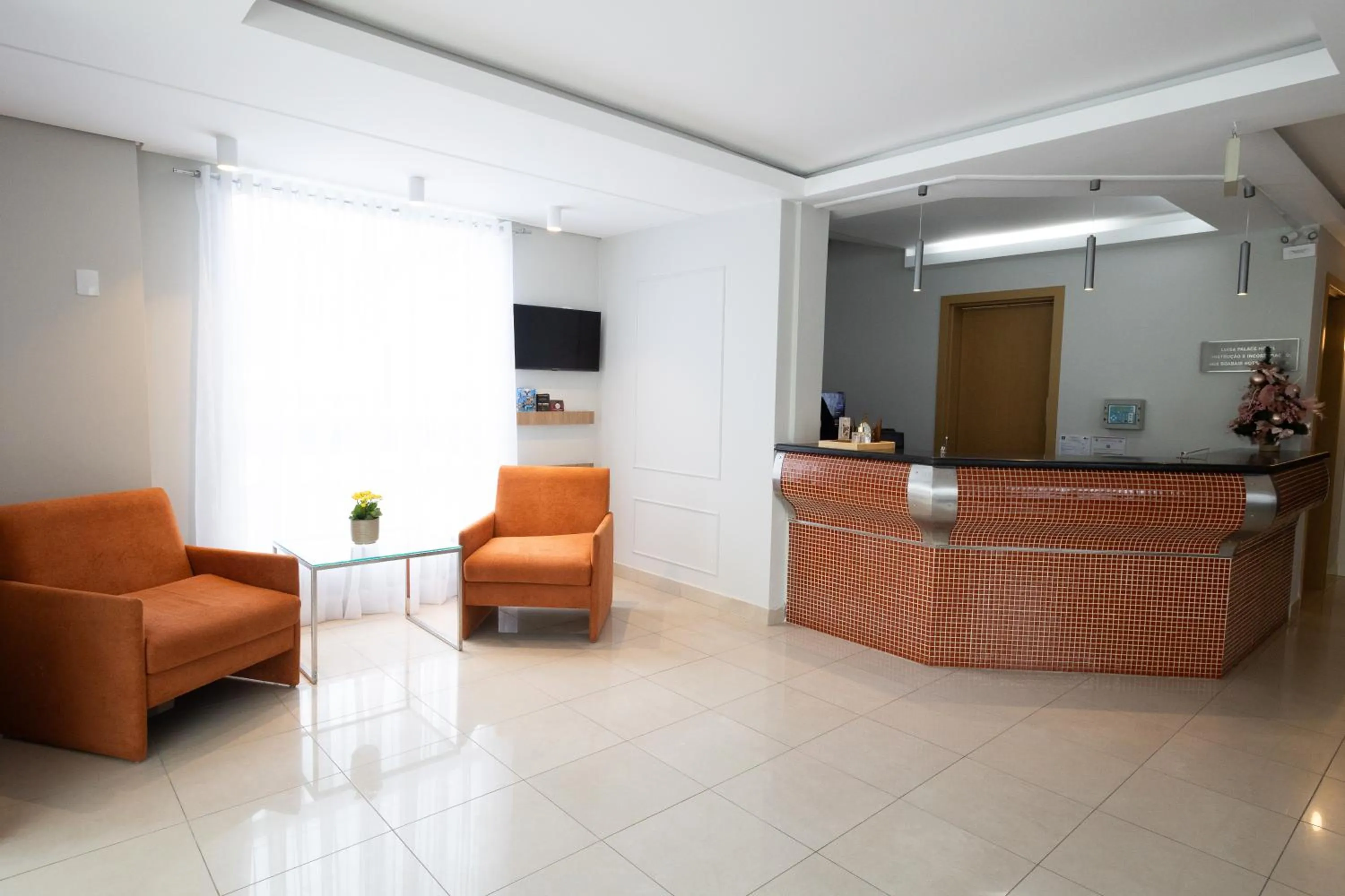 Lobby or reception in Luísa Studio Hotel