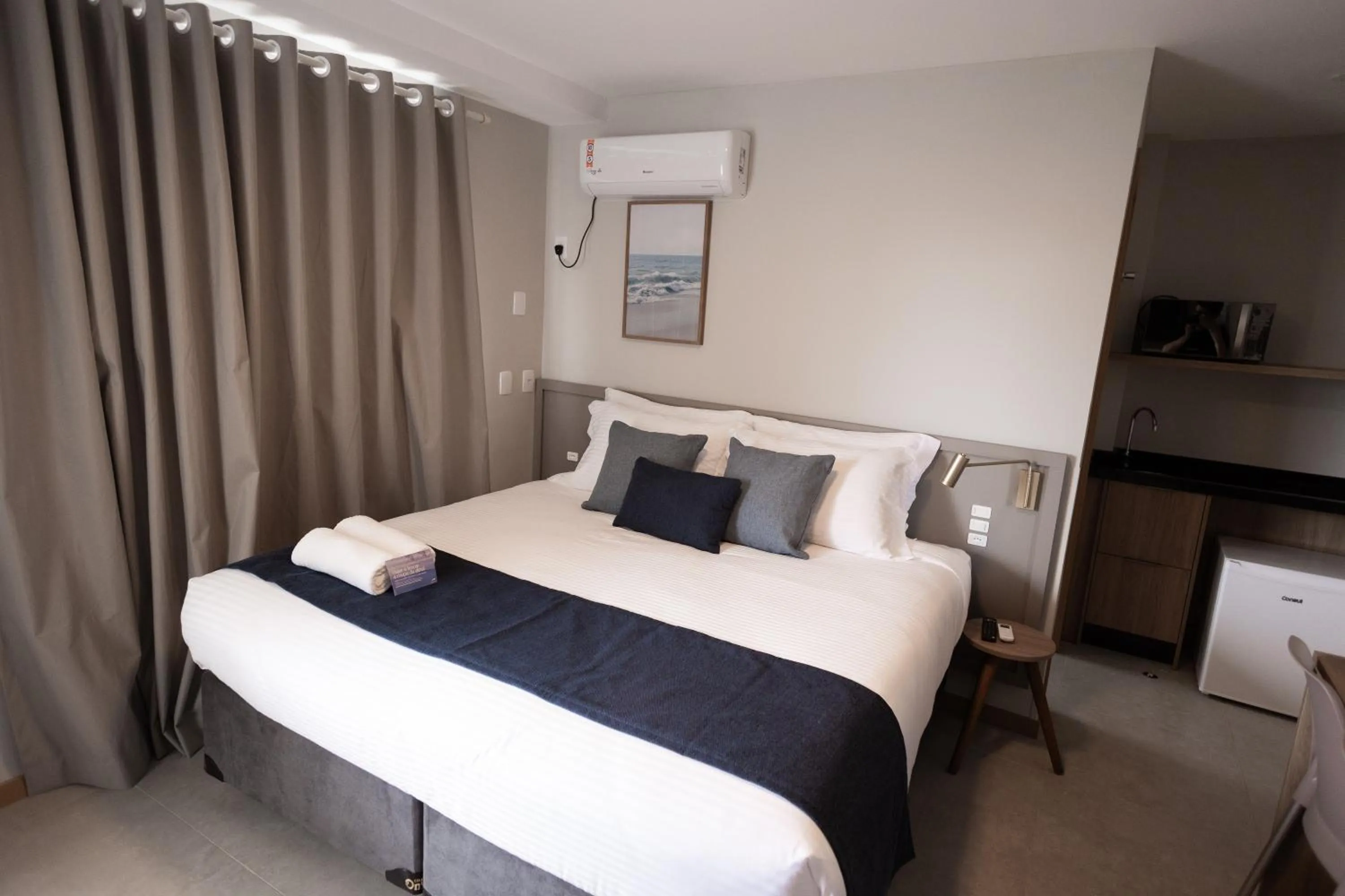 Bed in Luísa Studio Hotel