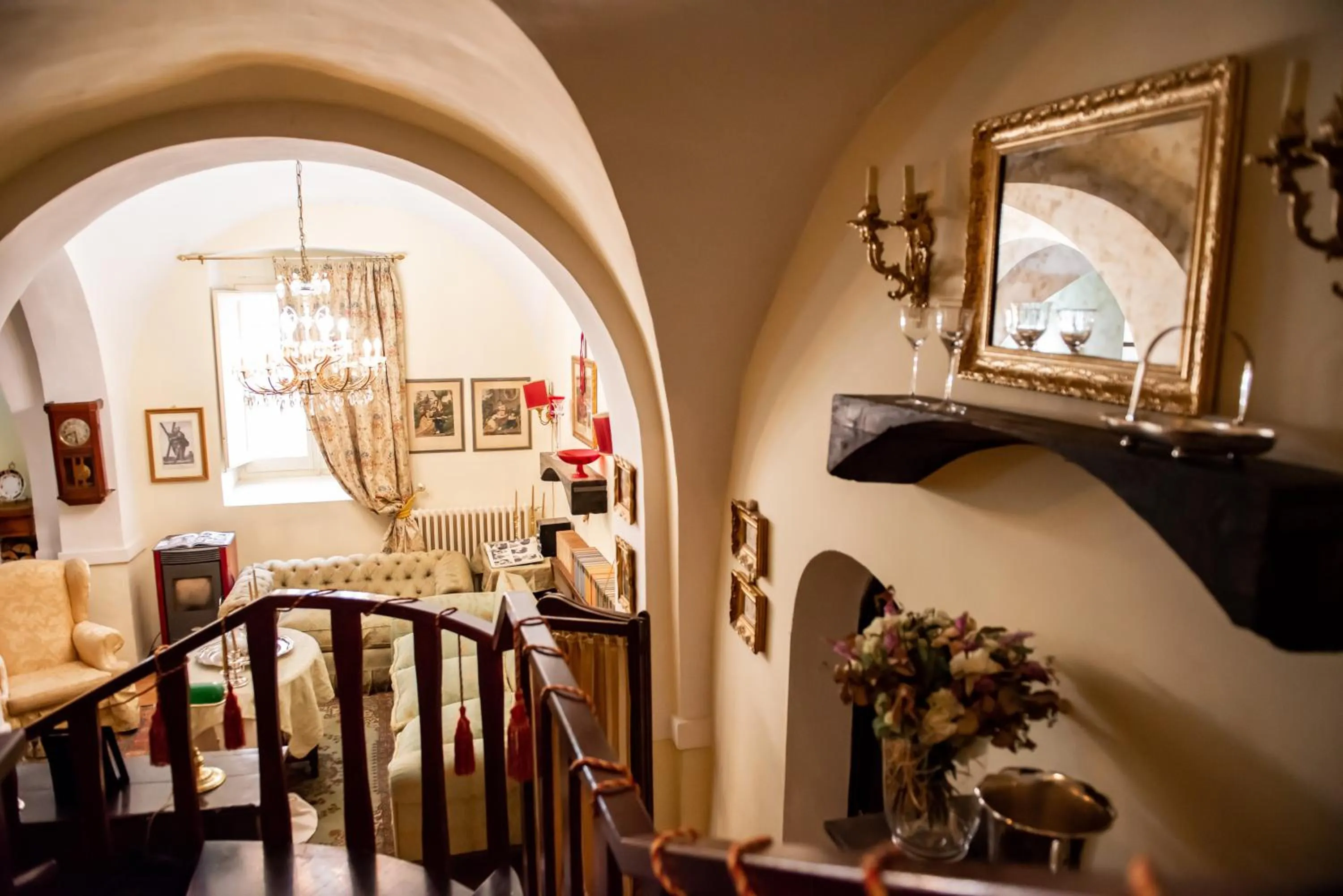 Living room in Casa Isabella B&B