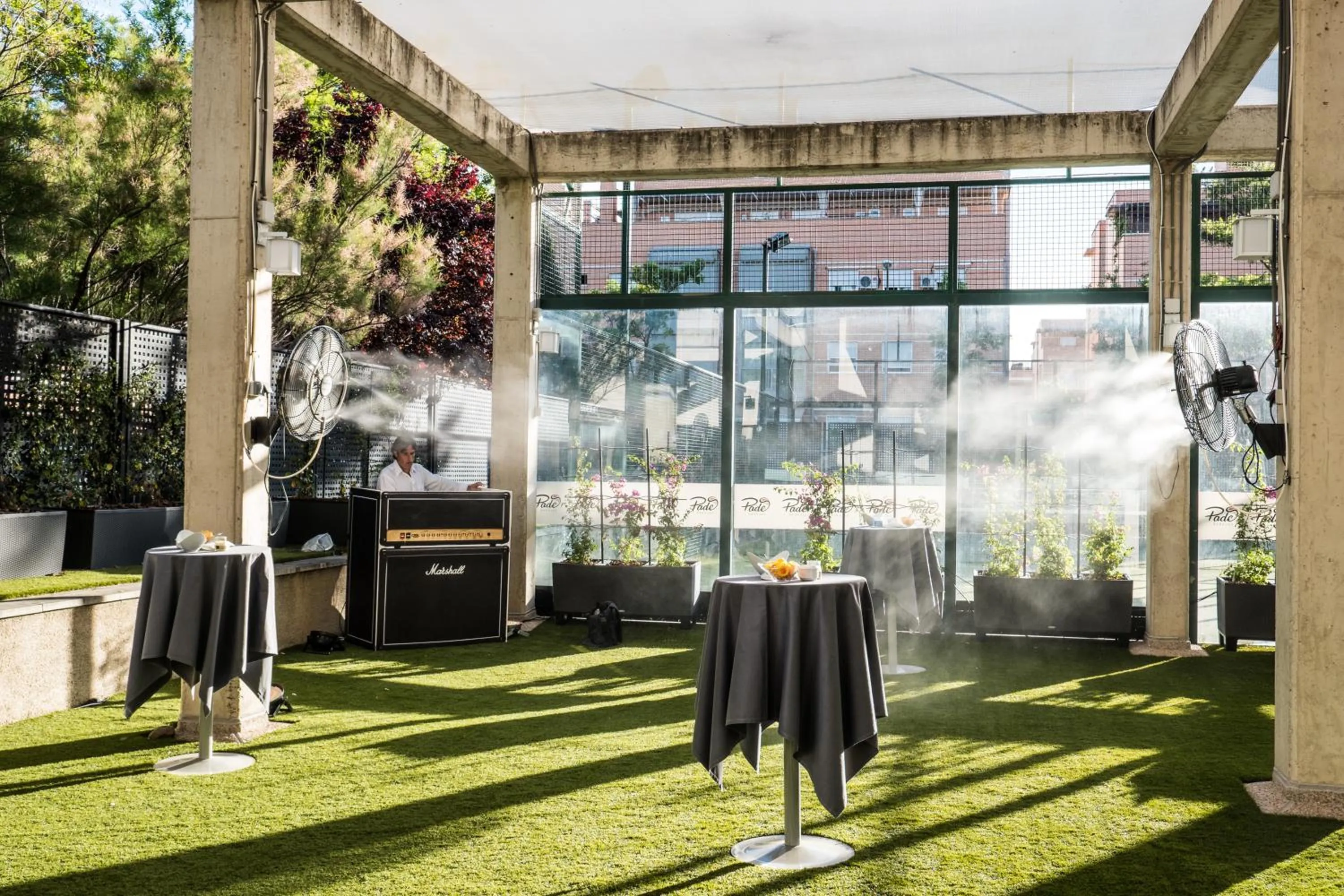 Garden in TaCH Madrid Airport