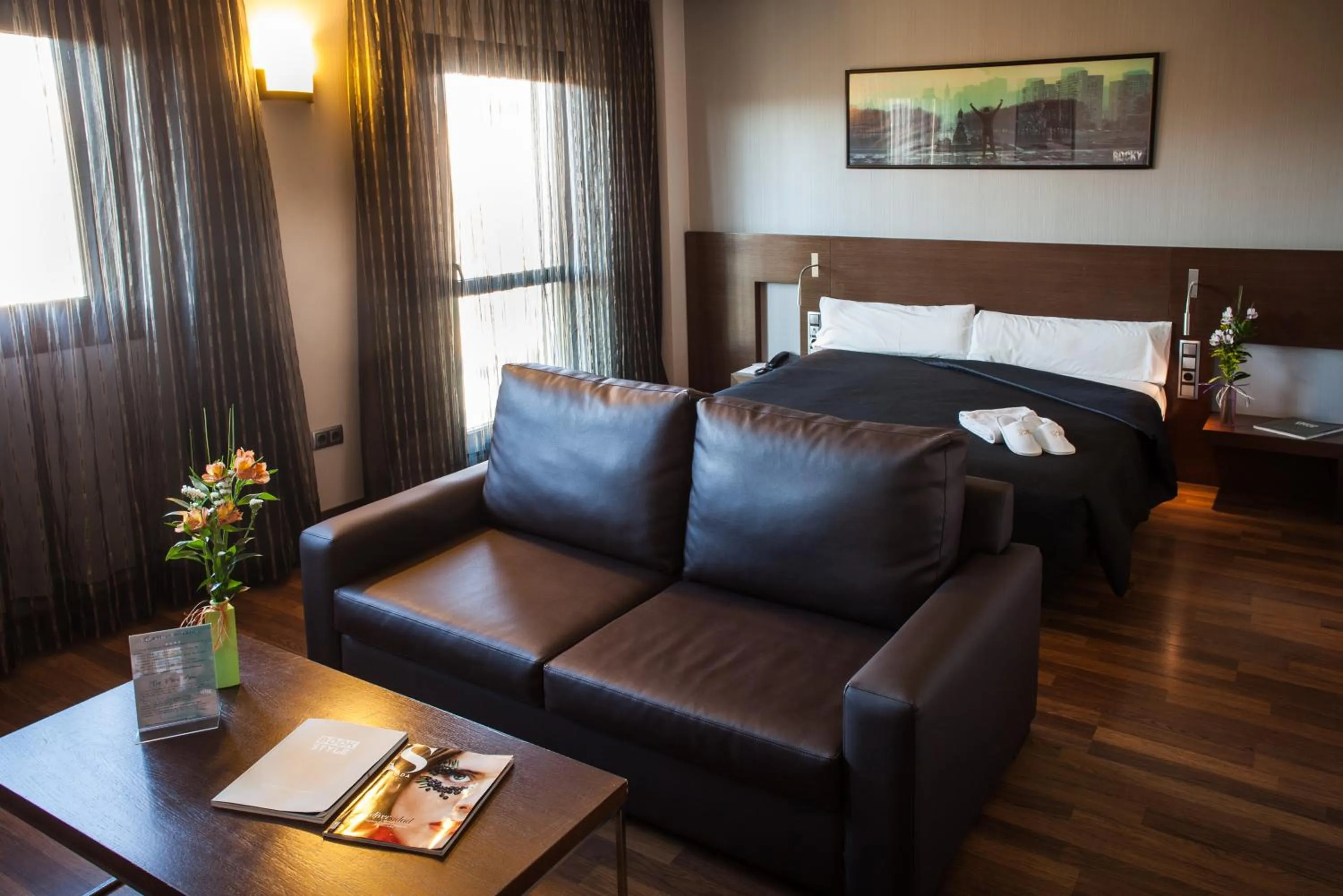 Bed in TaCH Madrid Airport