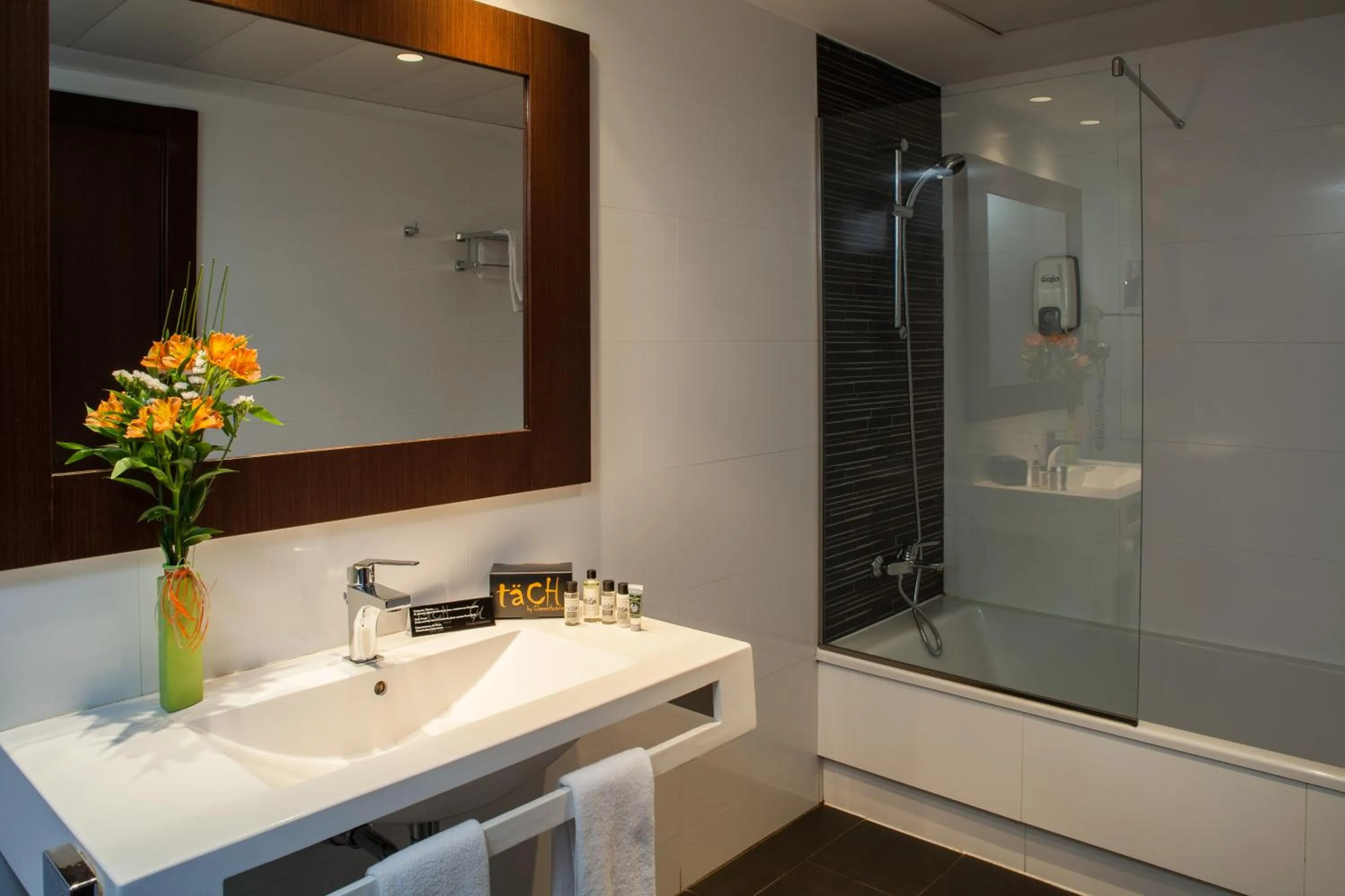 Bathroom in TaCH Madrid Airport