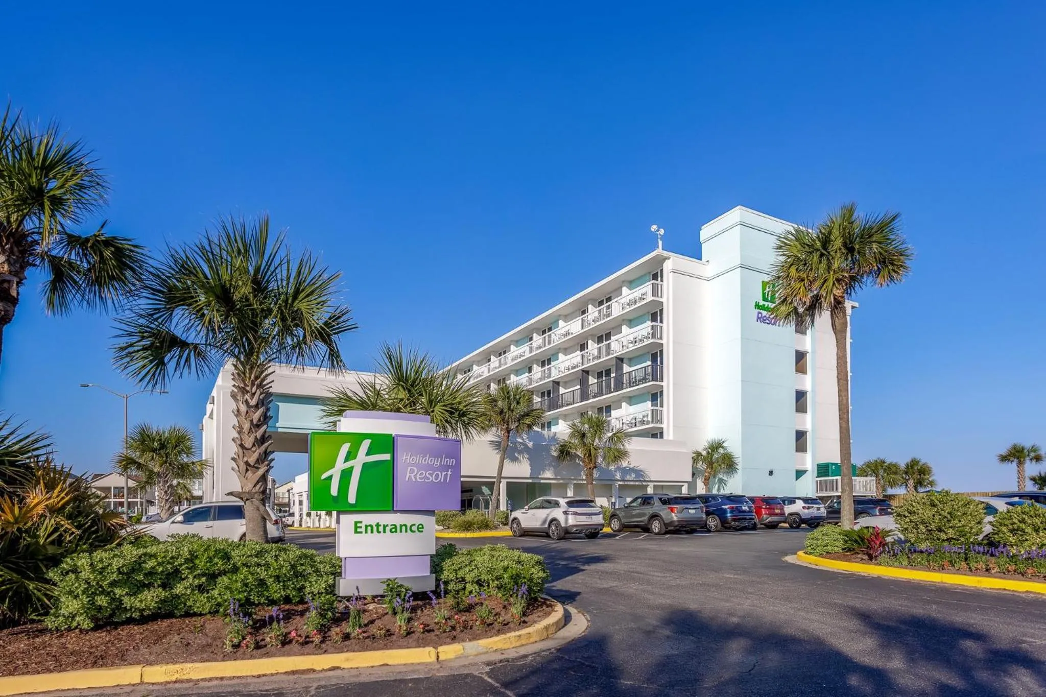 Property building in Holiday Inn Resort Oceanfront at Surfside Beach by IHG