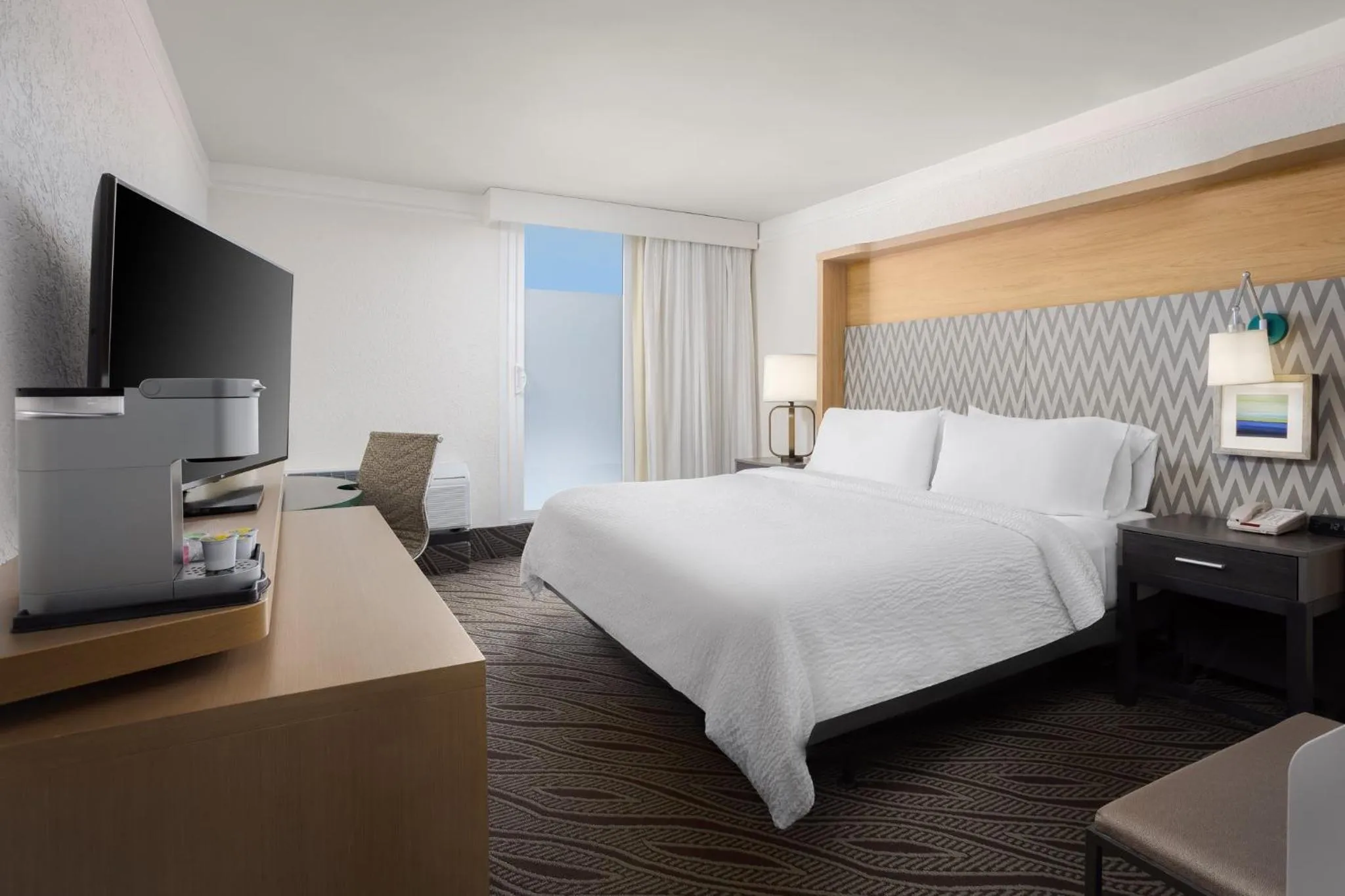 Photo of the whole room, Bed in Holiday Inn Resort Oceanfront at Surfside Beach by IHG