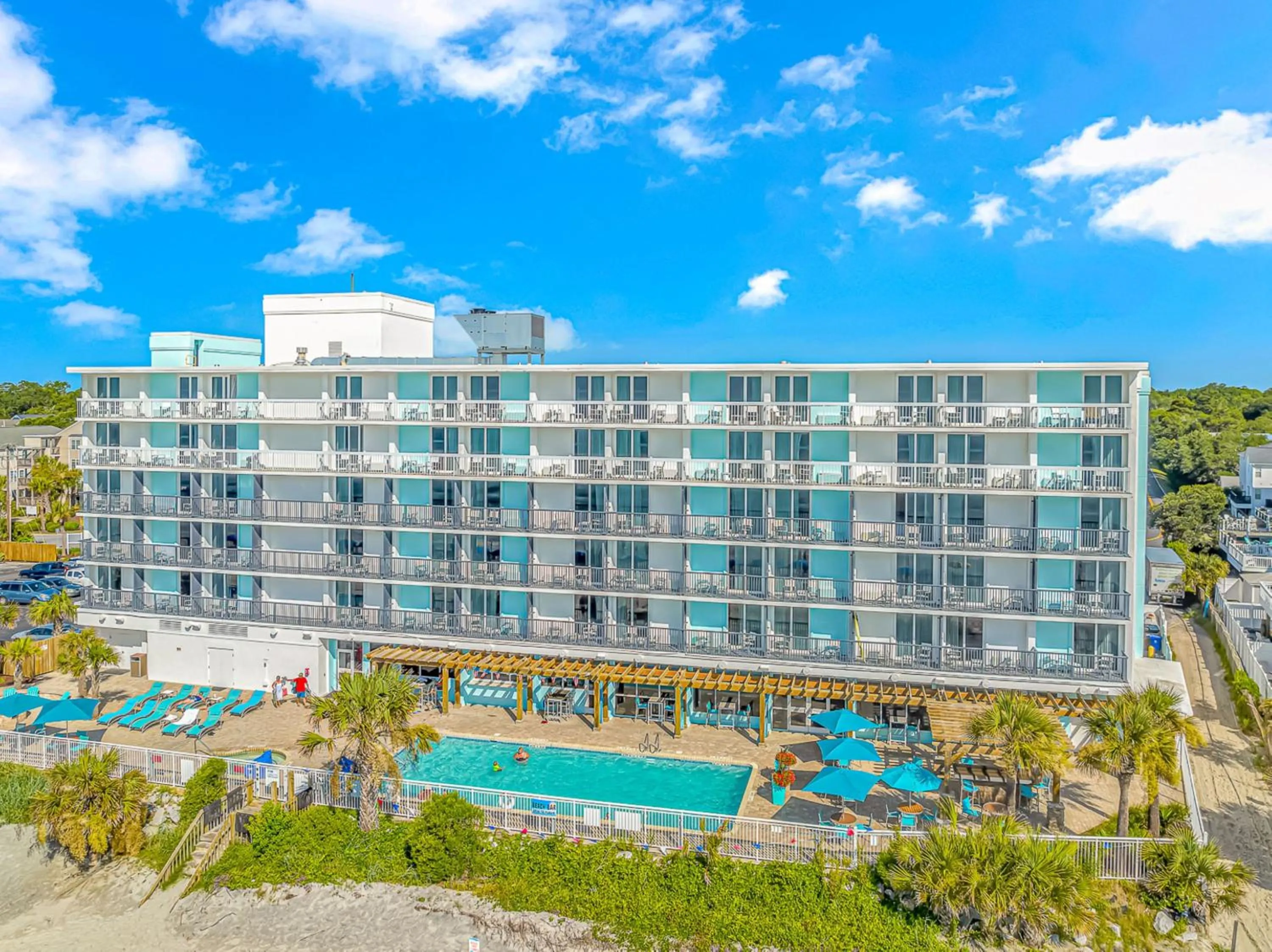 Swimming pool in Holiday Inn Resort Oceanfront at Surfside Beach by IHG