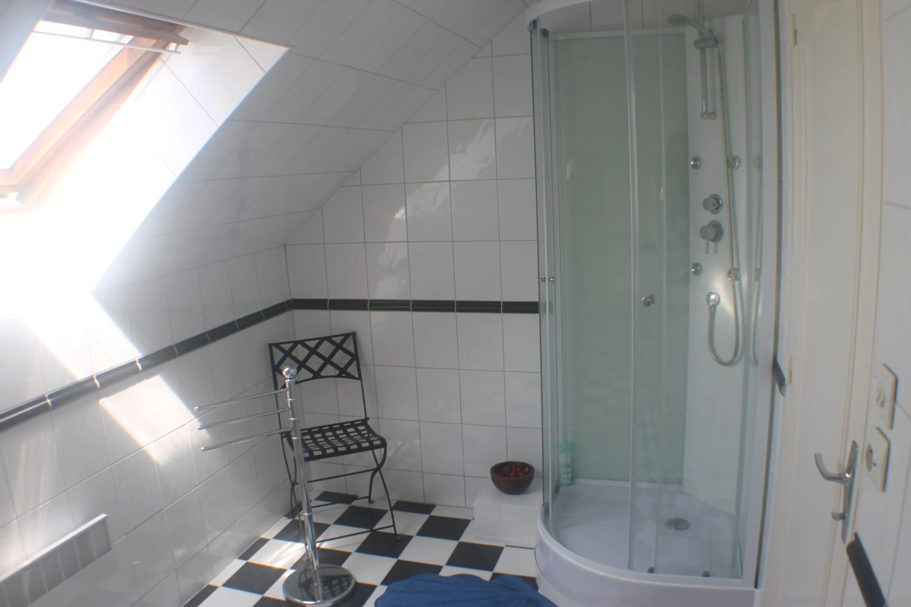 Shower in Walnut House