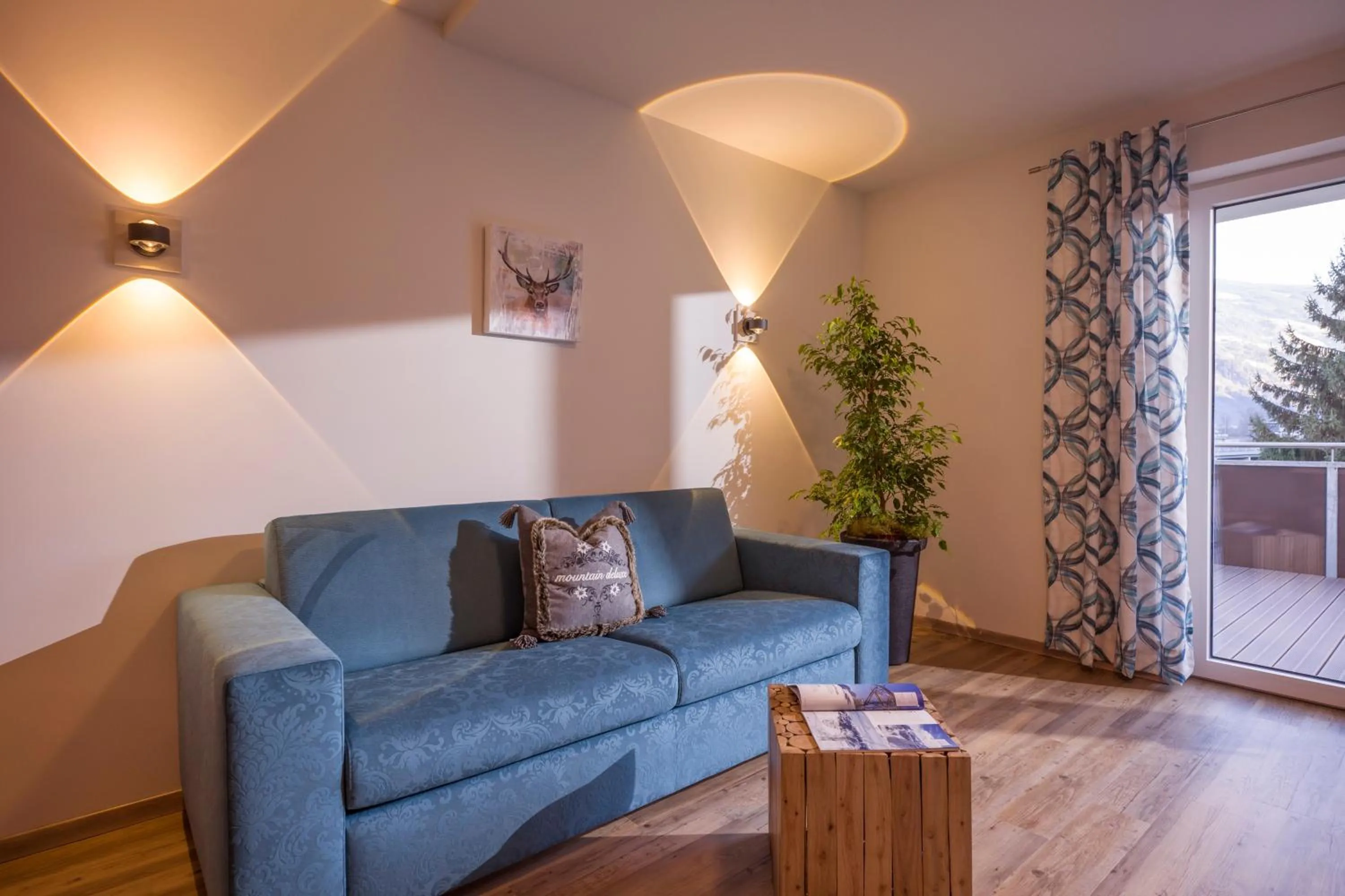 Living room in Aparthotel AlpTirol