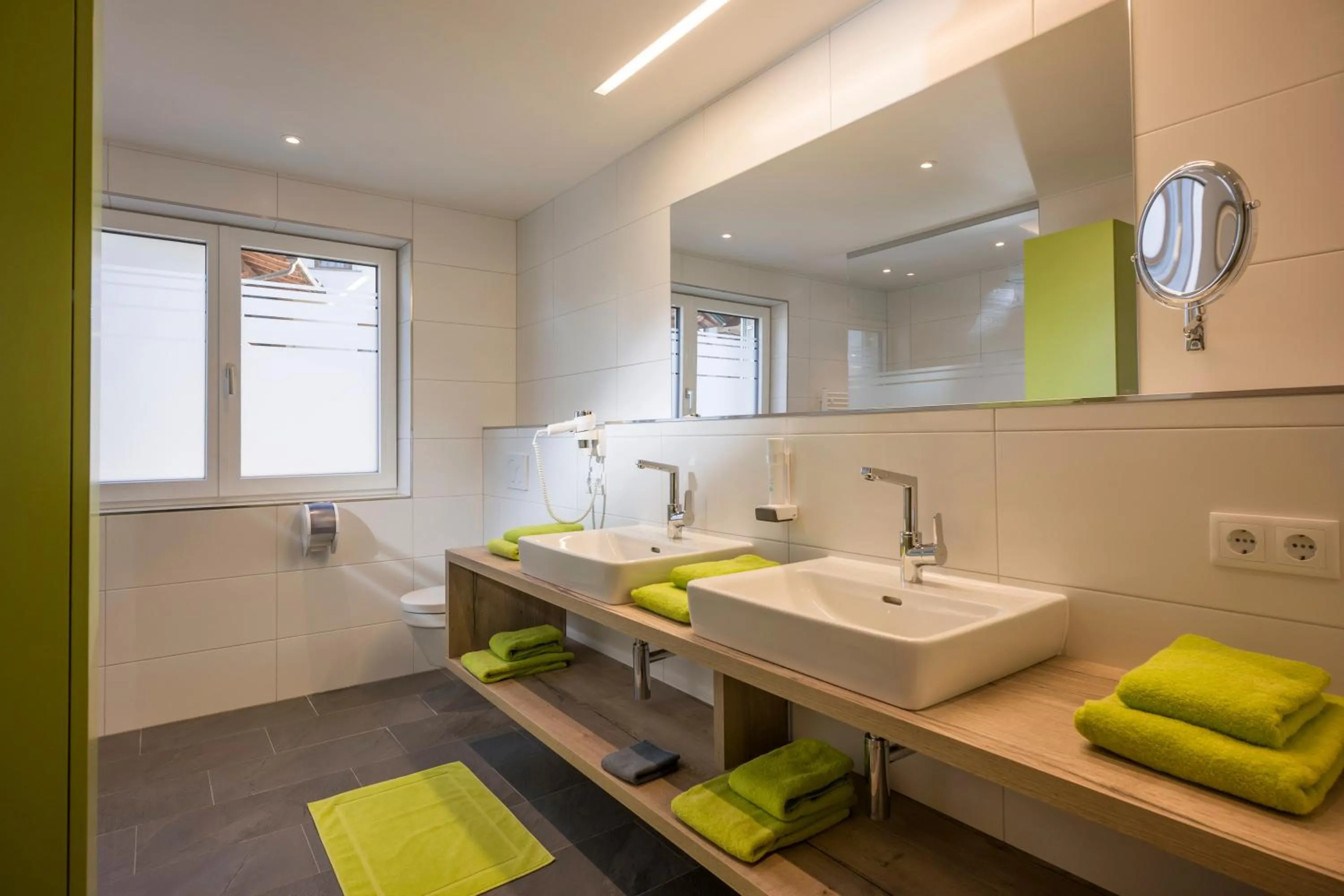 Bathroom in Aparthotel AlpTirol