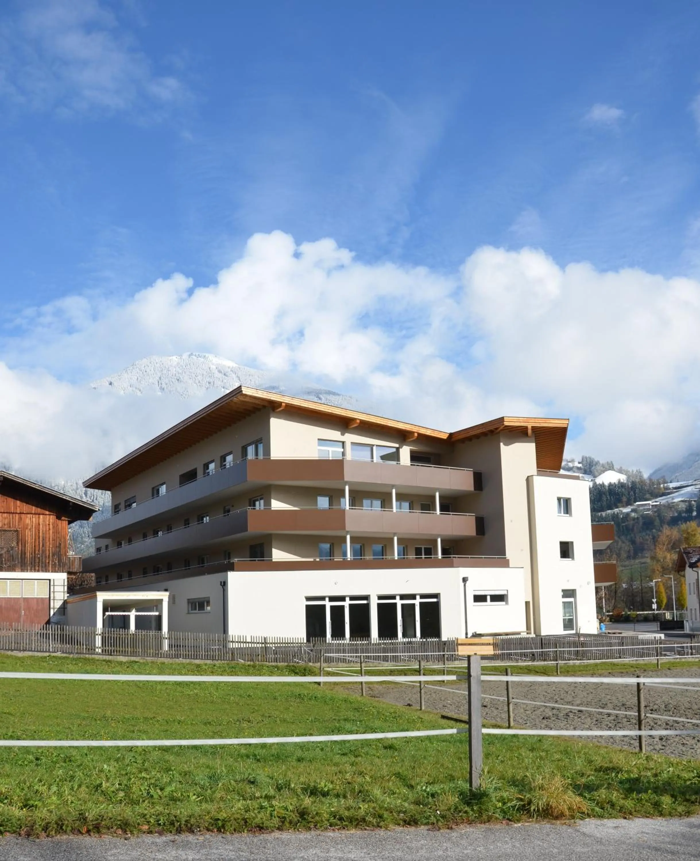 Facade/entrance in Aparthotel AlpTirol